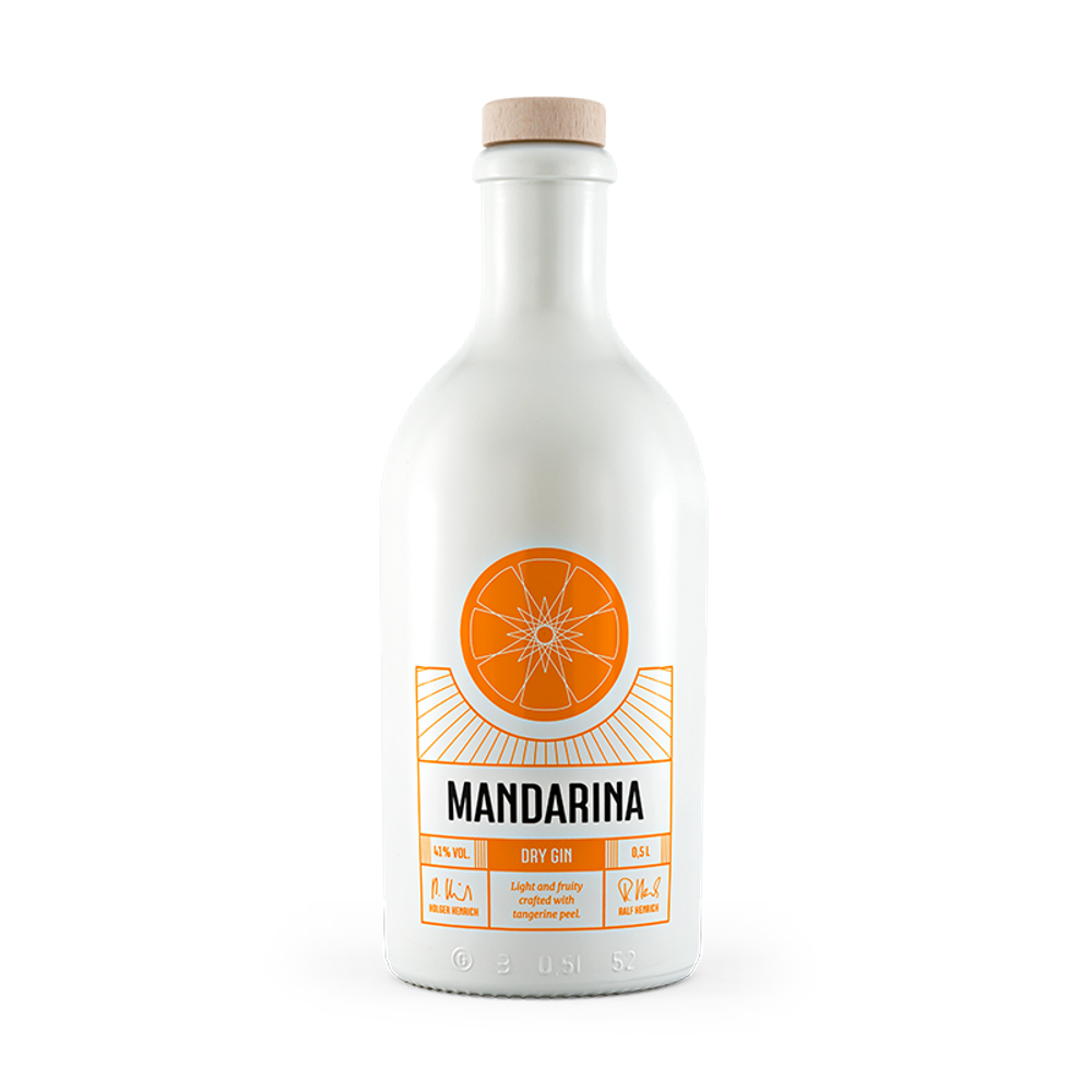 Mandarina Dry Gin 41.0% 0.5L, Spirits