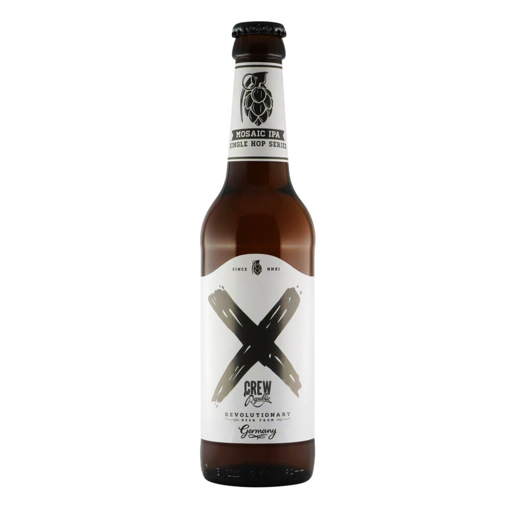 Crew Republic X Single Hop Mosaic IPA 0,33l 6.5% 0.33L, Beer