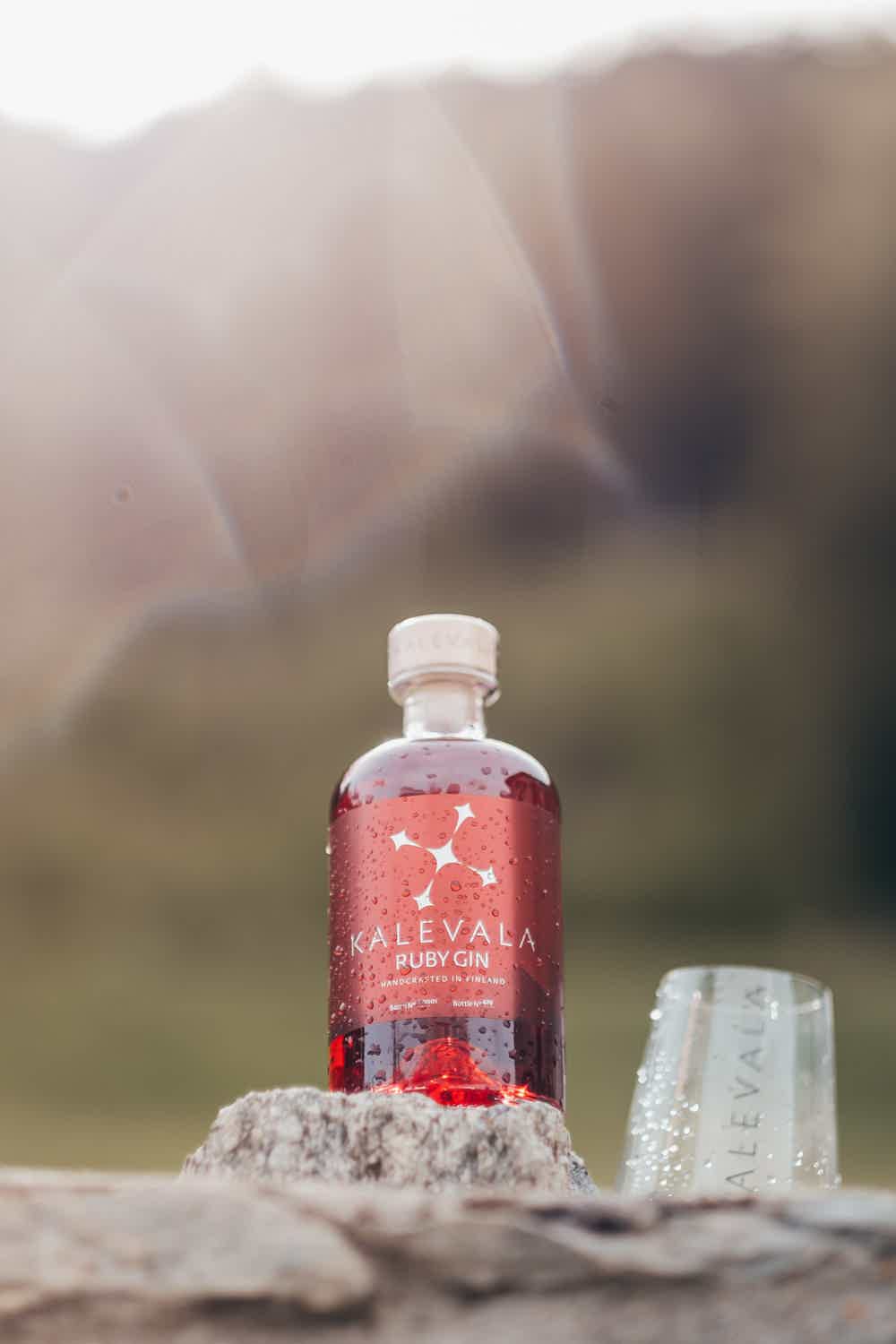 Kalevala Ruby Gin (0,5L) 39.3% 0.5L, Spirits