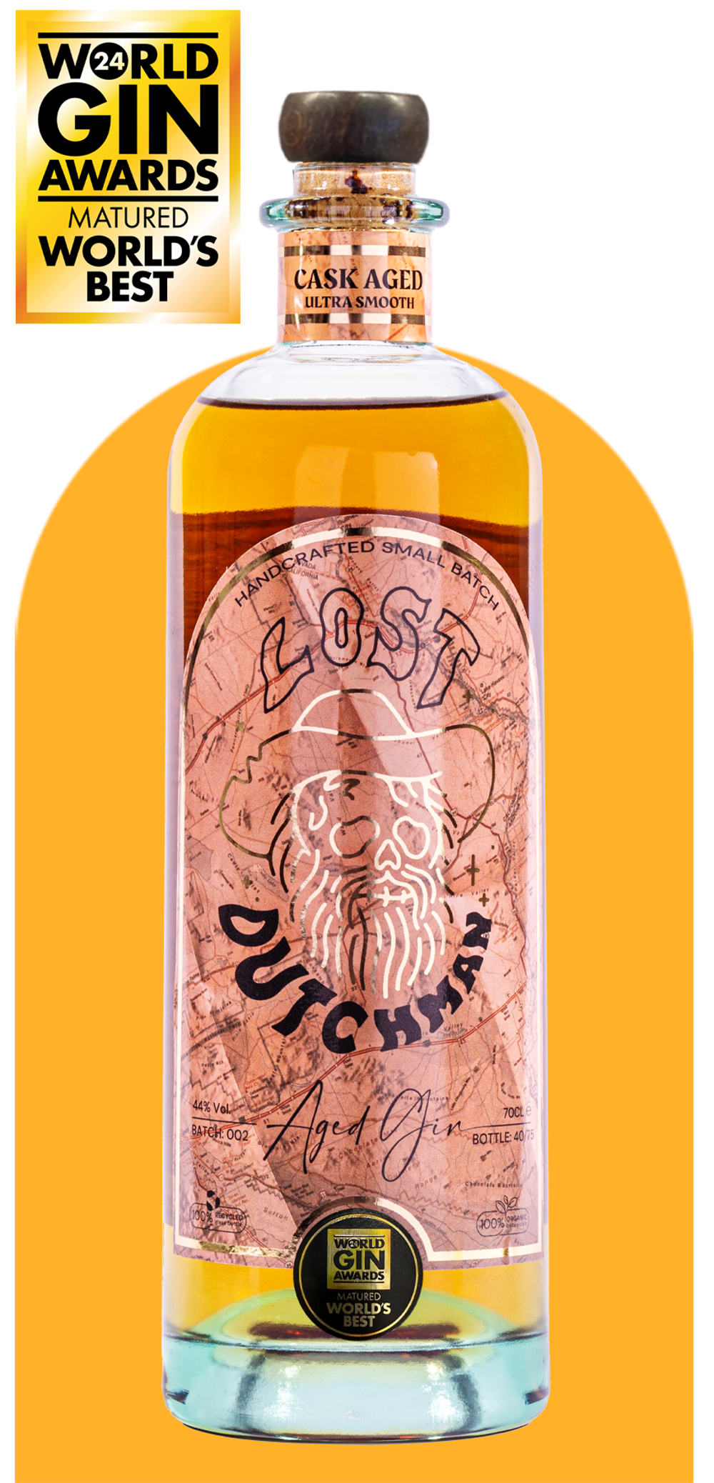 ULTRA PREMIUM CASK AGED GIN 44.0% 0.7L, Spirits