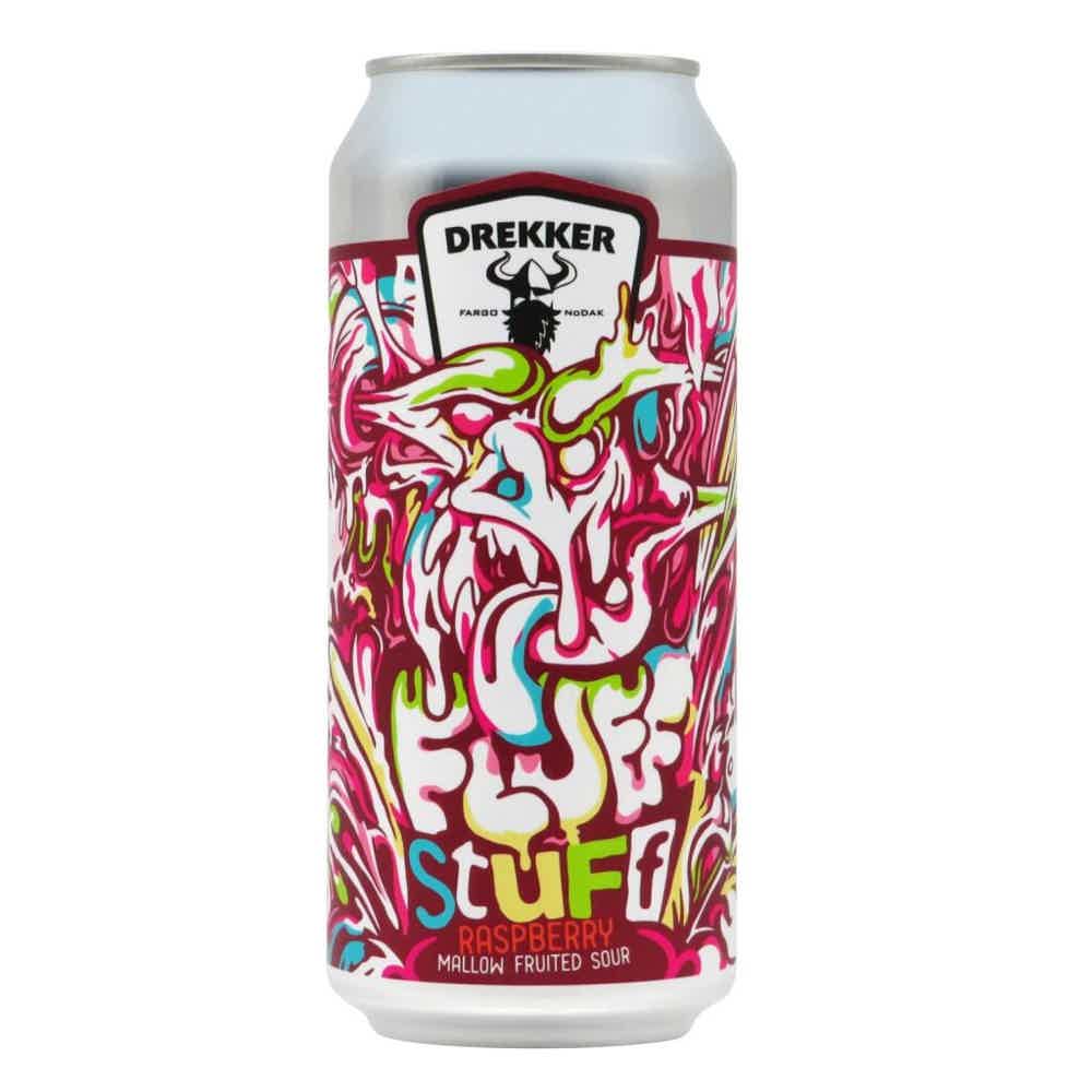 Drekker Fluff Stuff - Raspberry Smoothie Pastry Sour 0,473l 6.0% 0.473L, Beer