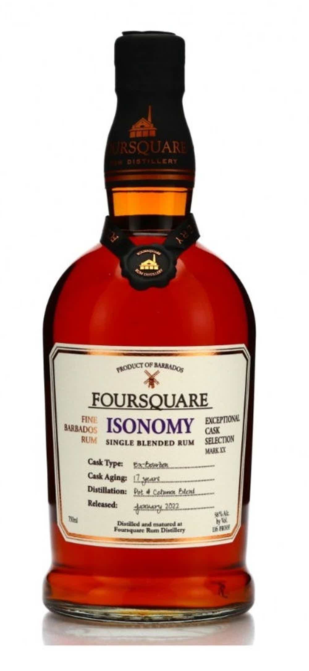 Foursquare ECS Isonomy 58.0% 0.7L, Spirits