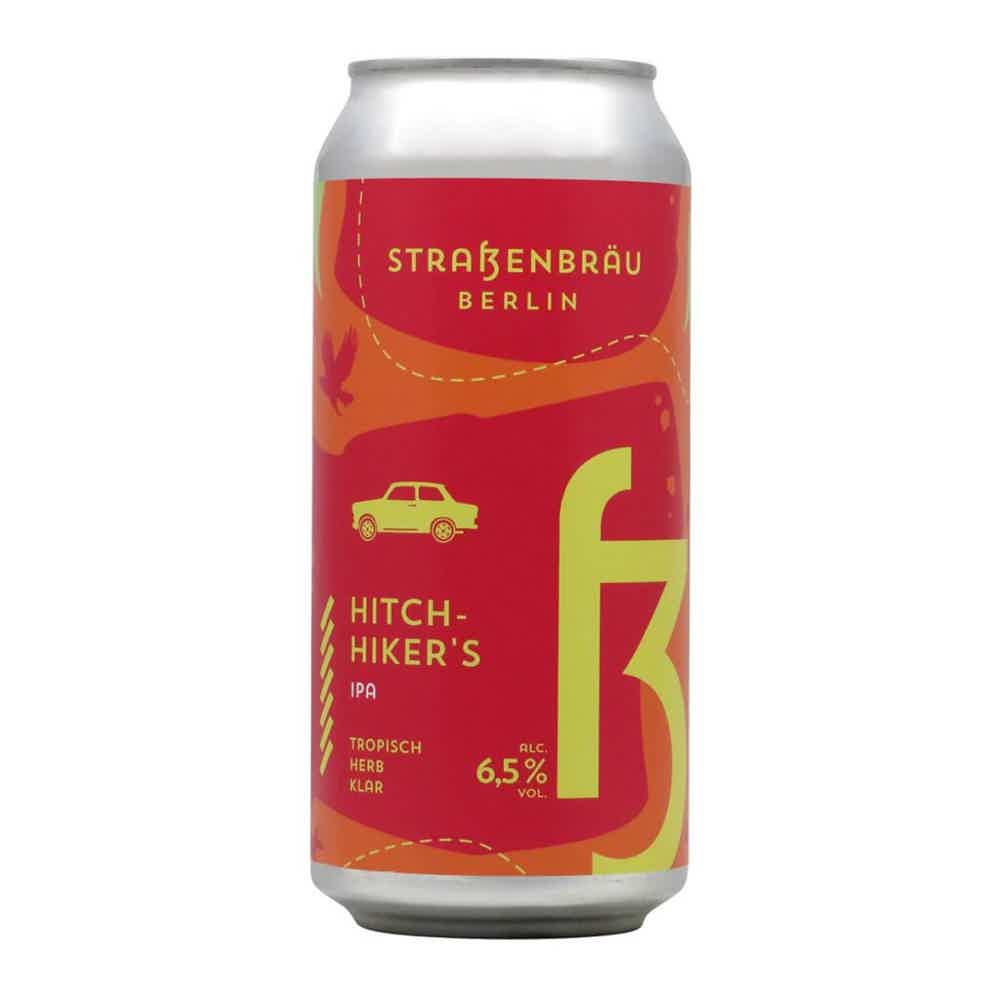 Straßenbräu Hitchhiker's IPA 0,44l 6.5% 0.44L, Beer