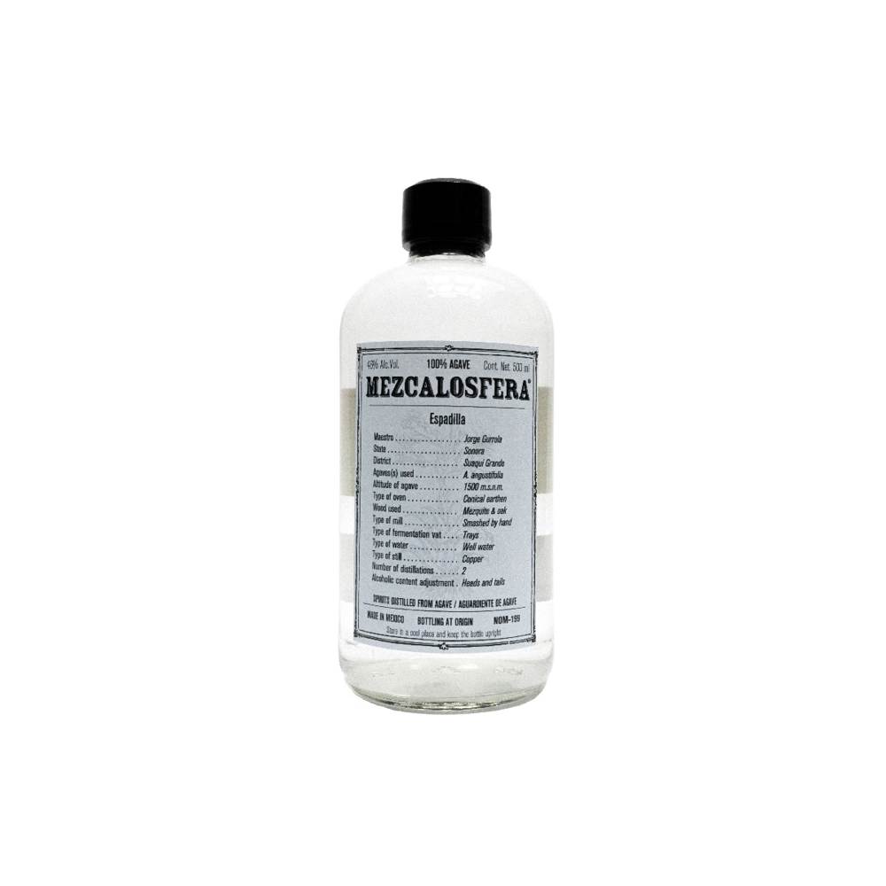 MEZCALOSFERA 2019 ESPADILLA - JORGE GURROLA | 500 ML 46.0% 0.5L, Spirits