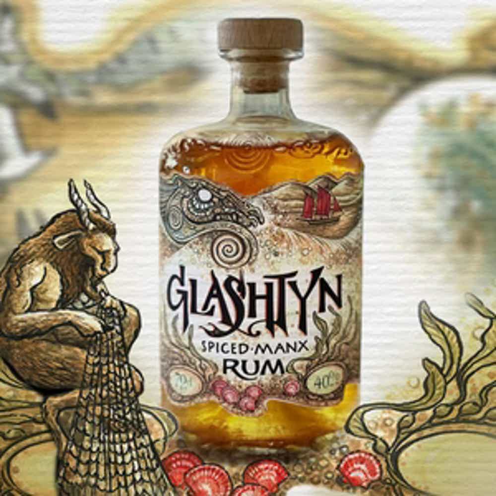 Glashtyn Spiced Manx Rum 40.0% 0.7L, Spirits