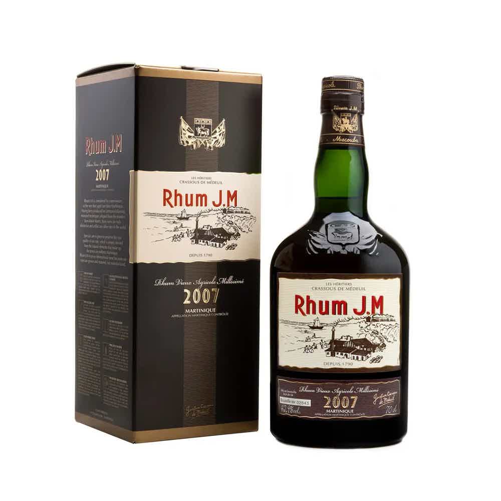 Rhum J.M Vieux Millesime 2007 43.5% 0.7L, Spirits