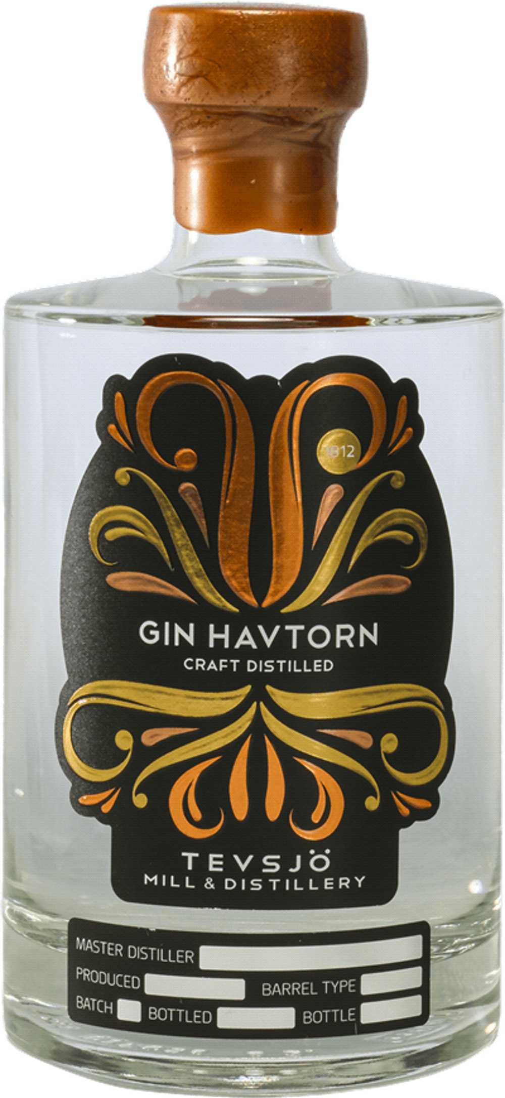 Gin Sea Buckthorn Havtorn 40.0% 0.5L, Spirits