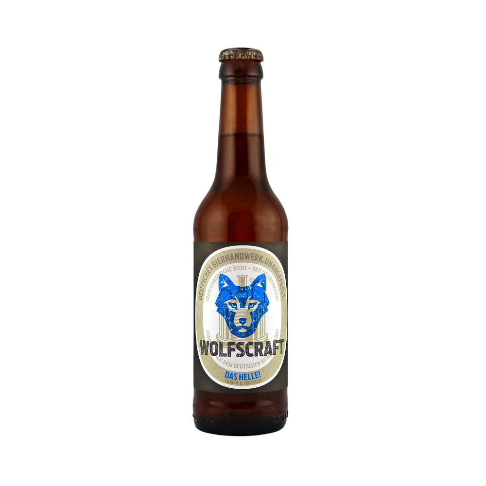 Wolfscraft Das Helle! 0,33l 4.9% 0.33L, Beer