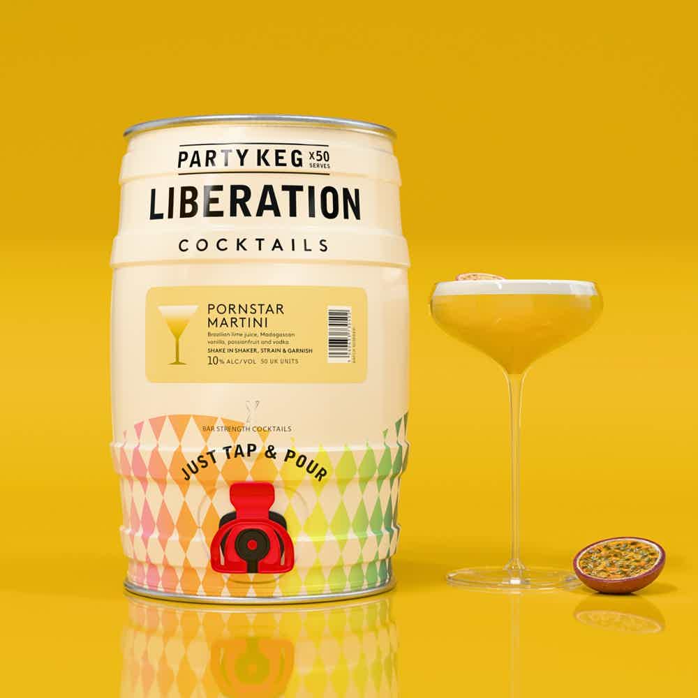 Pornstar Martini 5L Party Keg 10.0% 5.0L, Spirits