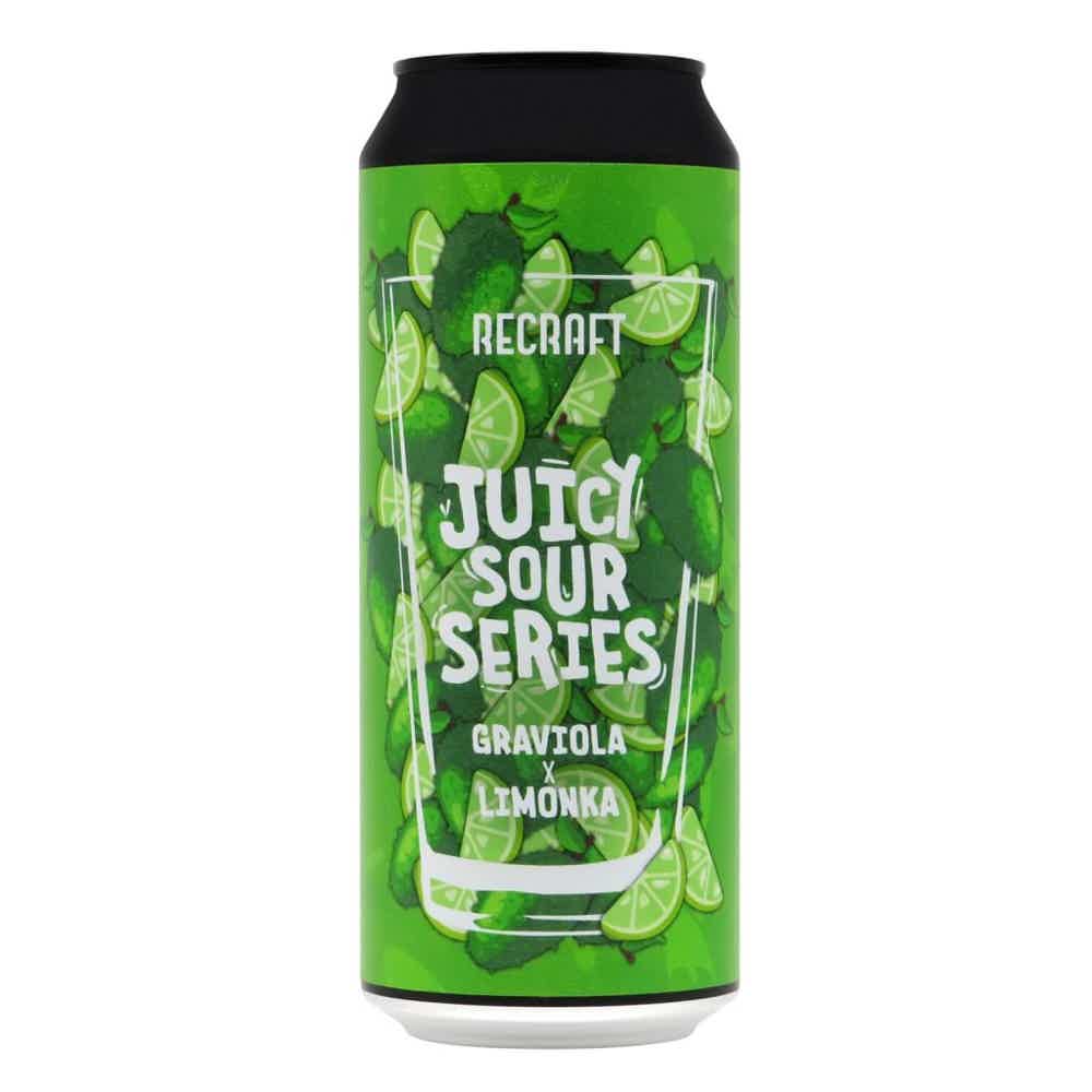 ReCraft Juicy Sour Series: Graviola x Limonka 0,5l 3.8% 0.5L, Beer