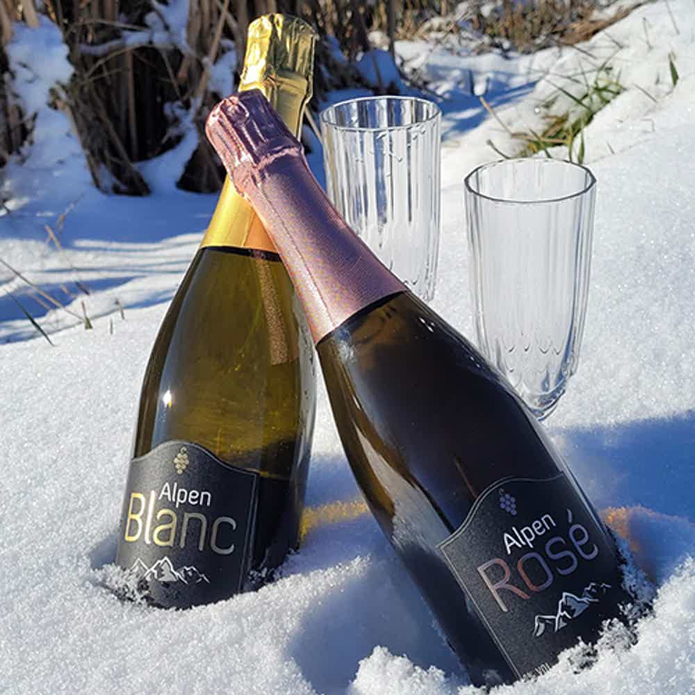 Alpen Blanc 0.0% 0.7L, Sparkling Wine