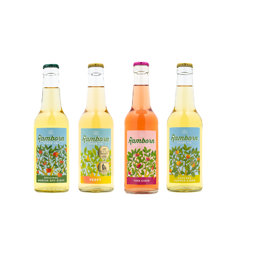 Discovery Box 12 x 0,33L: Original Cider, Cascade Hopped Cider, Pink Cider, Perry