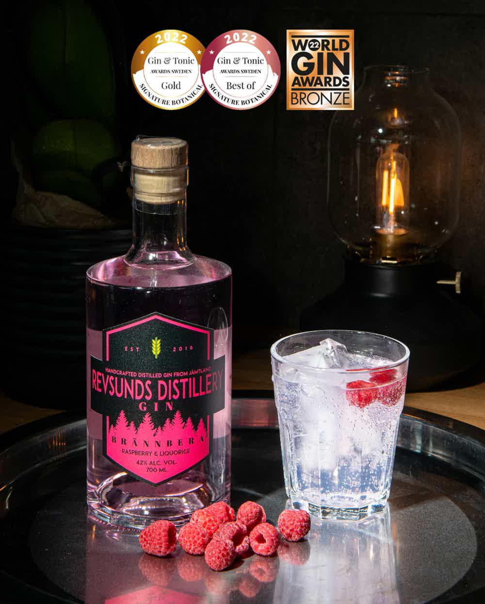Brännbera Gin 42.0% 0.7L, Spirits