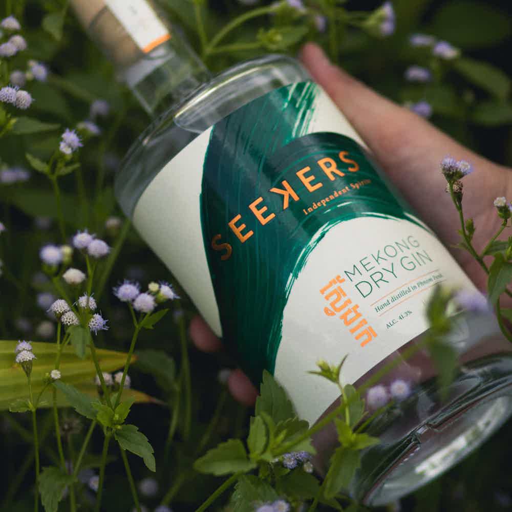 SEEKERS MEKONG DRY GIN 41.3% 0.7L, Spirits