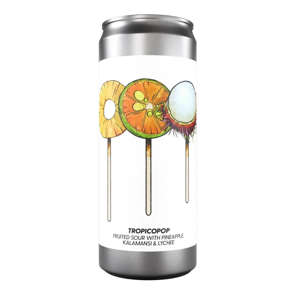 Brewski Tropicopop Fruited Sour 0,33l 6.0% 0.33L, Beer