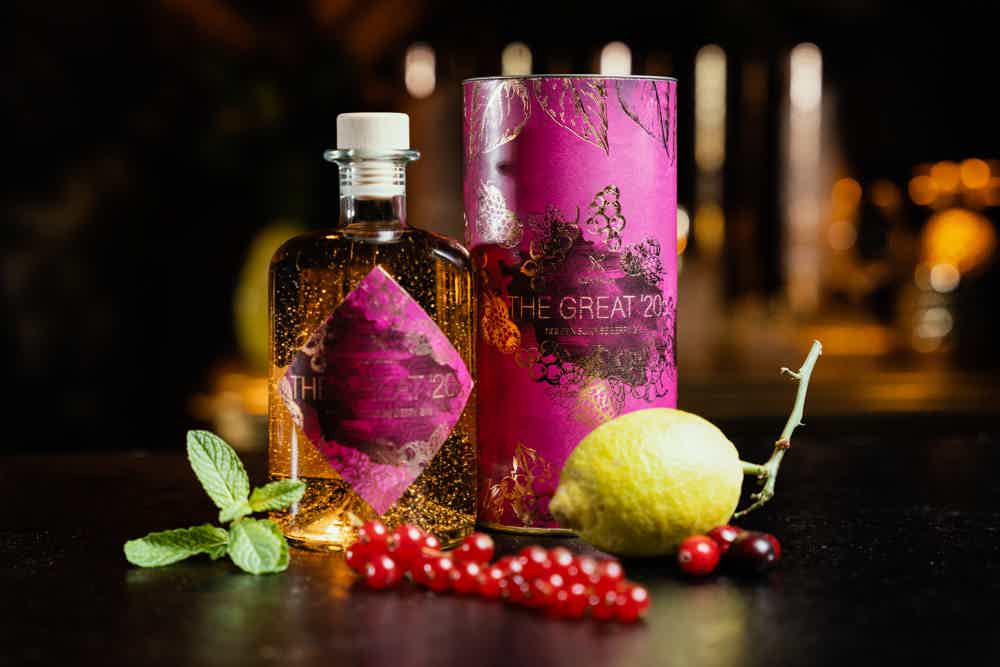 The Great '20s Golden-Sunrise-Berry Gin 40.0% 0.5L, Spirits