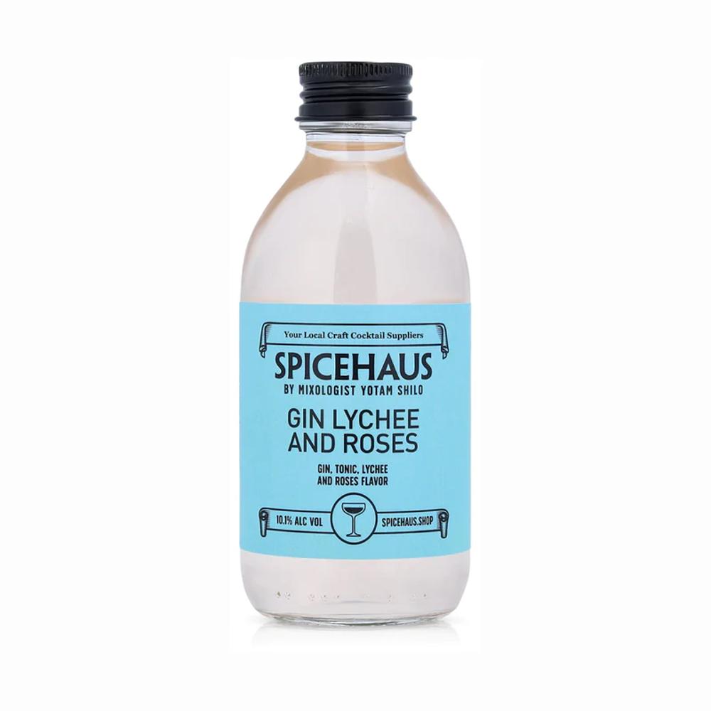 Gin Lychee and Roses 200 ml 13.0% 0.2L, Spirits