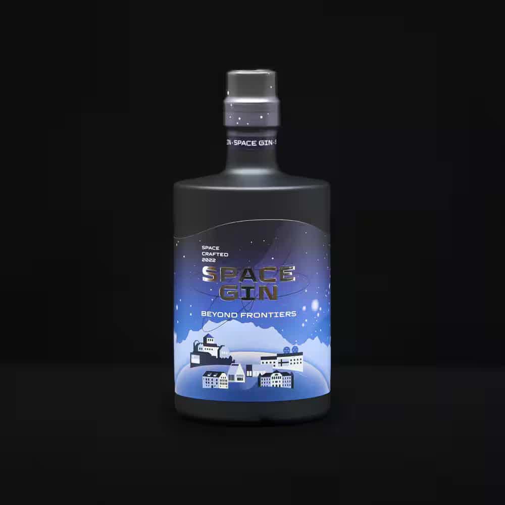 Space Gin Box: SPACE GIN - Limited Edition, BOX -for Space Gin Limited Edition