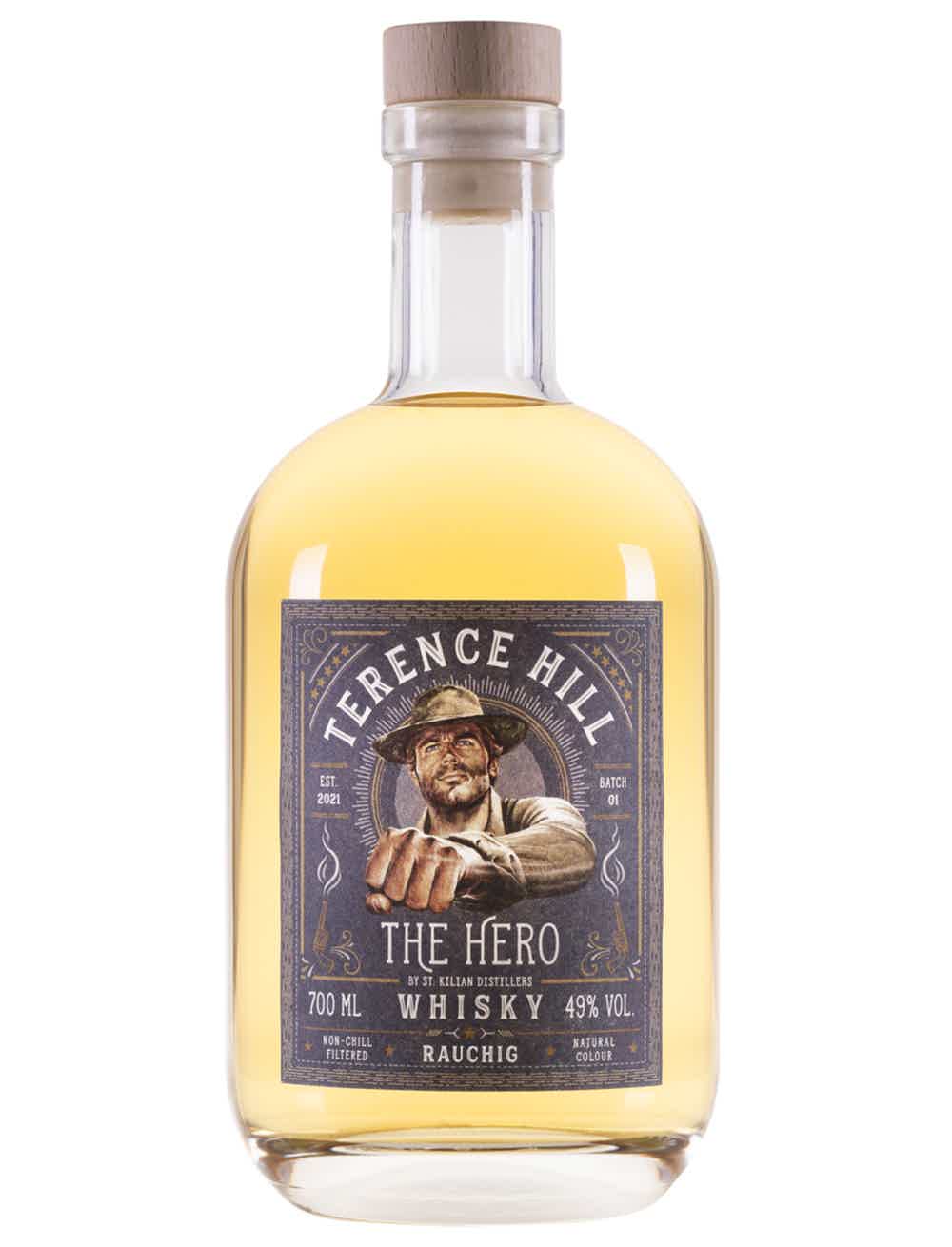 Terence Hill - The Hero - Whisky (Peated) 49.0% 0.7L, Spirits