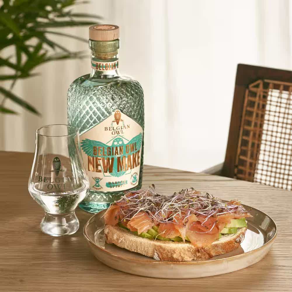 Belgian Owl New Make 46.0% 0.5L, Spirits