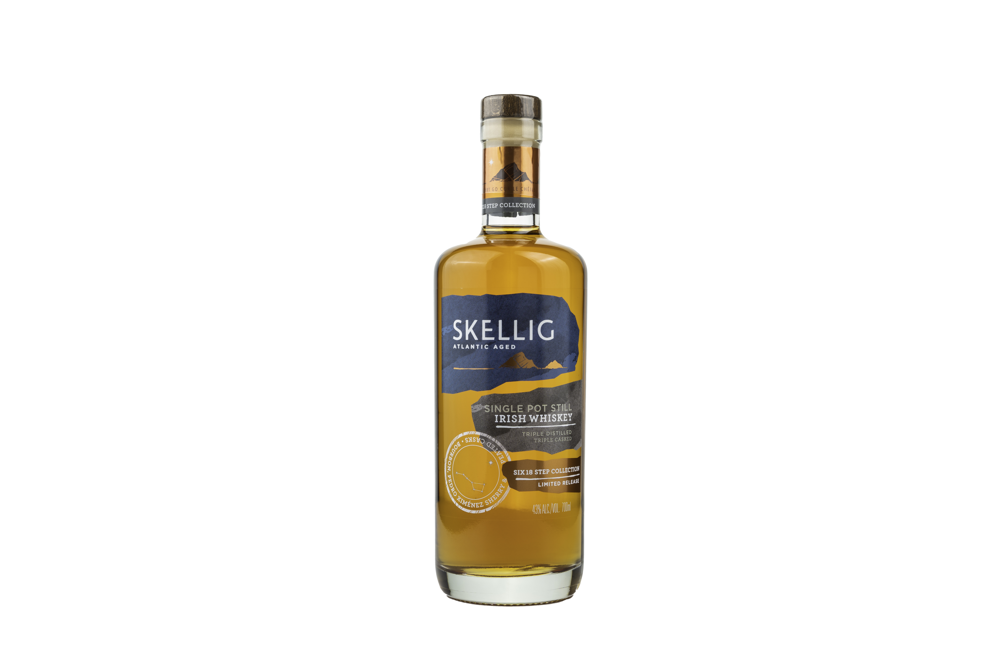 Skellig Triple Cask Single Pot Still Irish Whiskey 43.0% 0.7L, Spirits