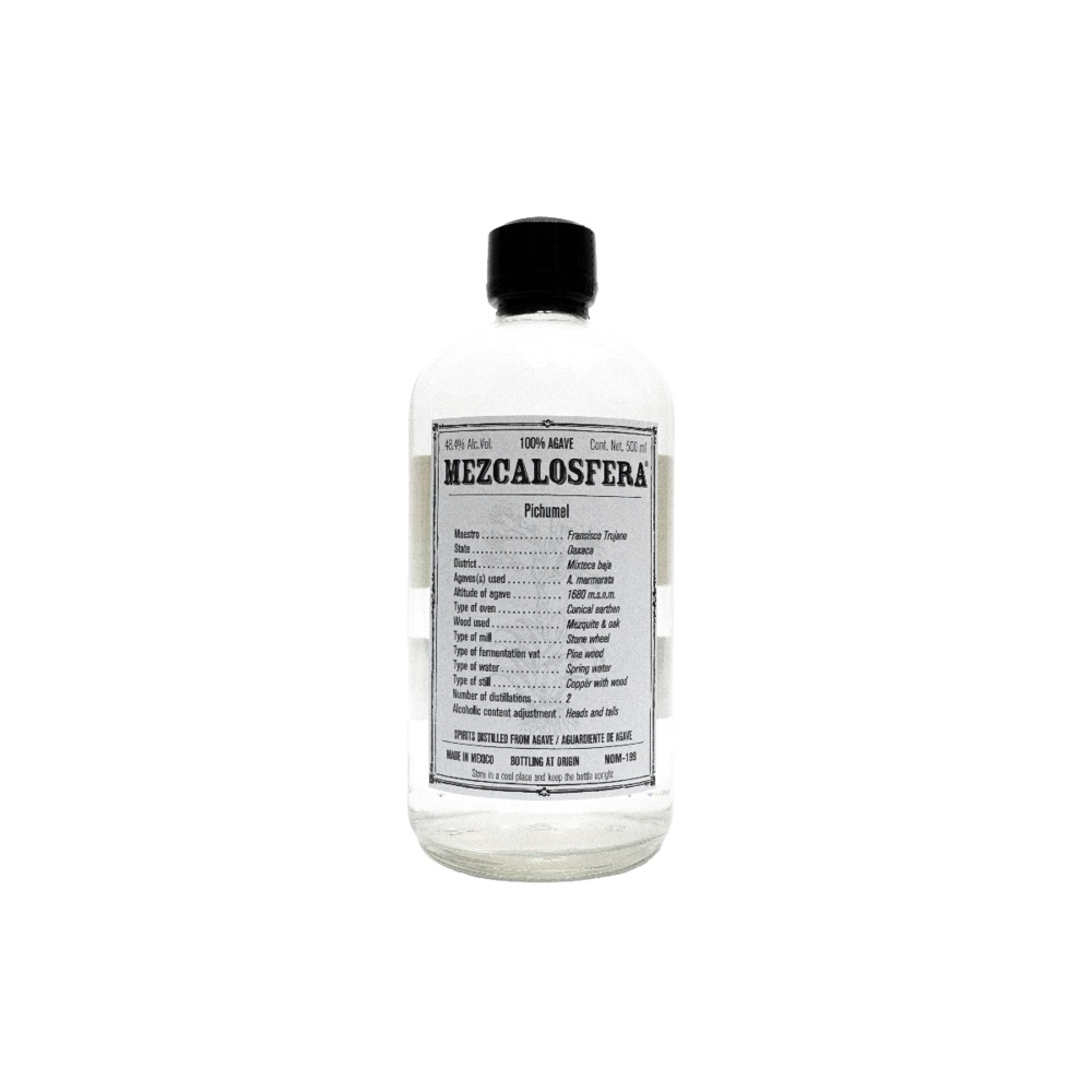 MEZCALOSFERA 2023 PICHUMEL - FRANSISCO TRUJANO | 500 ML 48.4% 0.5L, Spirits