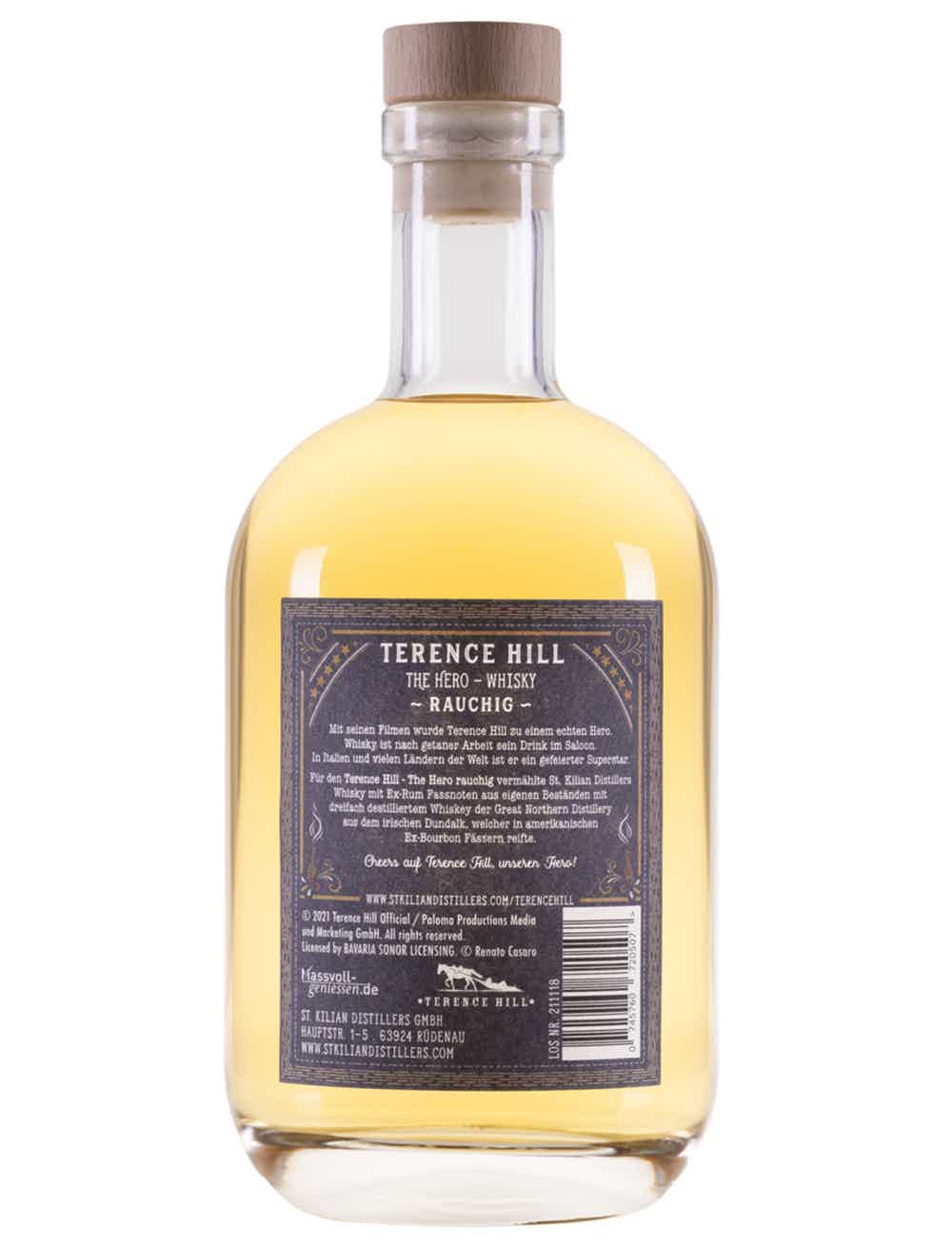 Terence Hill - The Hero - Whisky (Peated) 49.0% 0.7L, Spirits