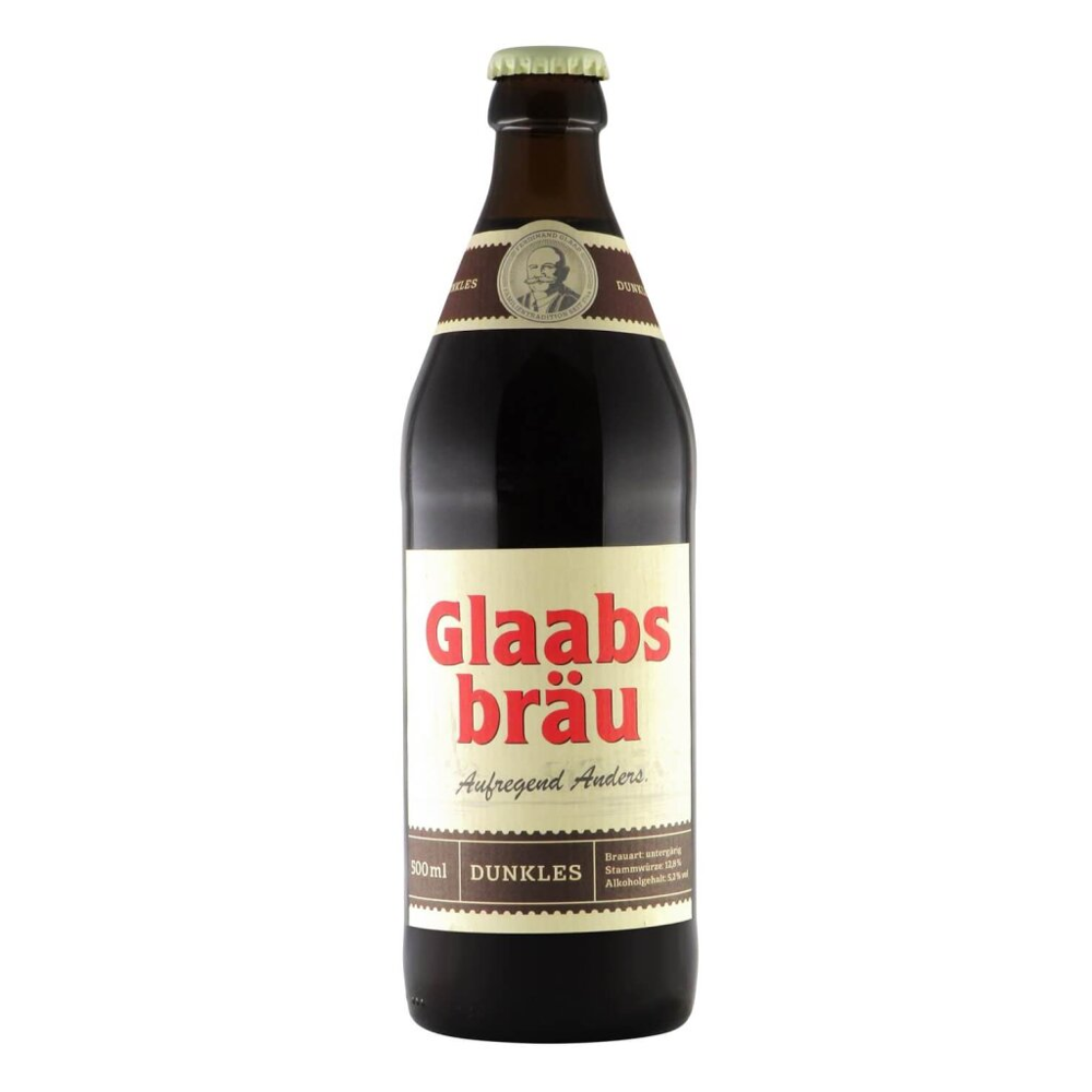 Glaabsbräu Dunkles 0,5l 5.2% 0.5L, Beer