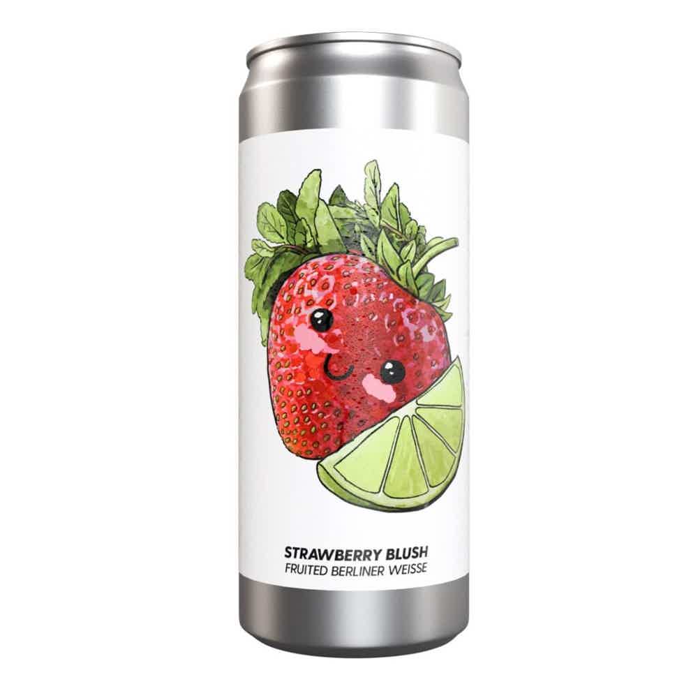 Brewski Strawberry Blush Berliner Weisse 0,33l 5.5% 0.33L, Beer