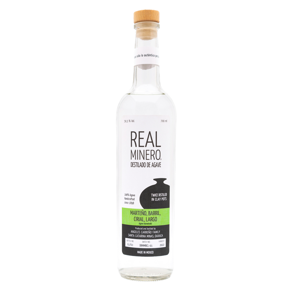 REAL MINERO 2022 MARTEÑO / BARRIL / CIRIAL / LARGO | 700 ML 50.3% 0.7L, Spirits