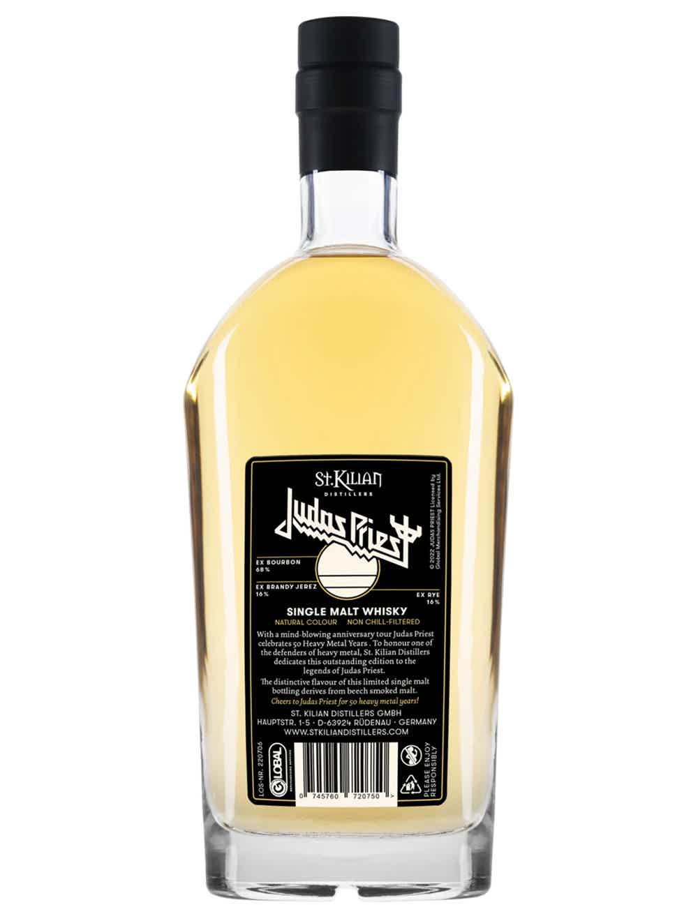 Judas Priest - 50 Heavy Metal Years - Single Malt Whisky 47.0% 0.7L, Spirits