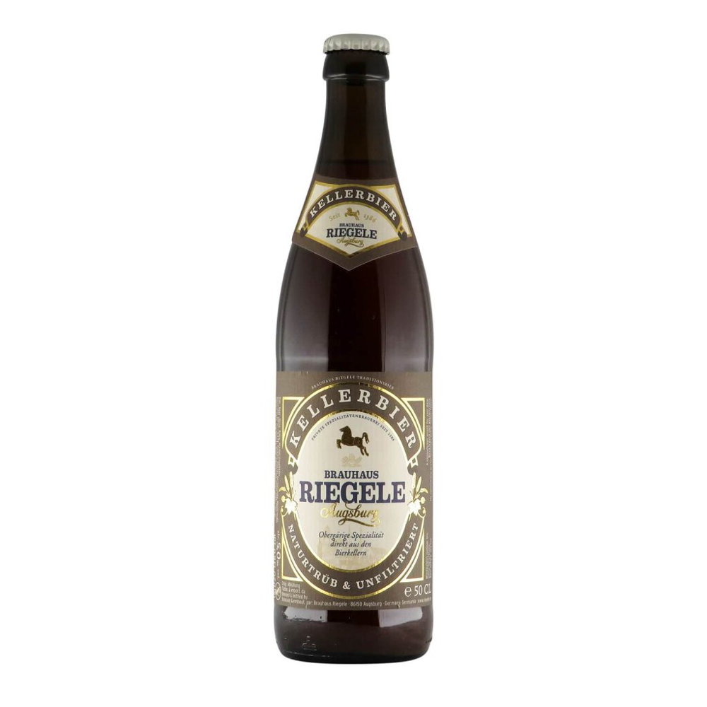 Riegele Kellerbier 0,5l 4.9% 0.5L, Beer