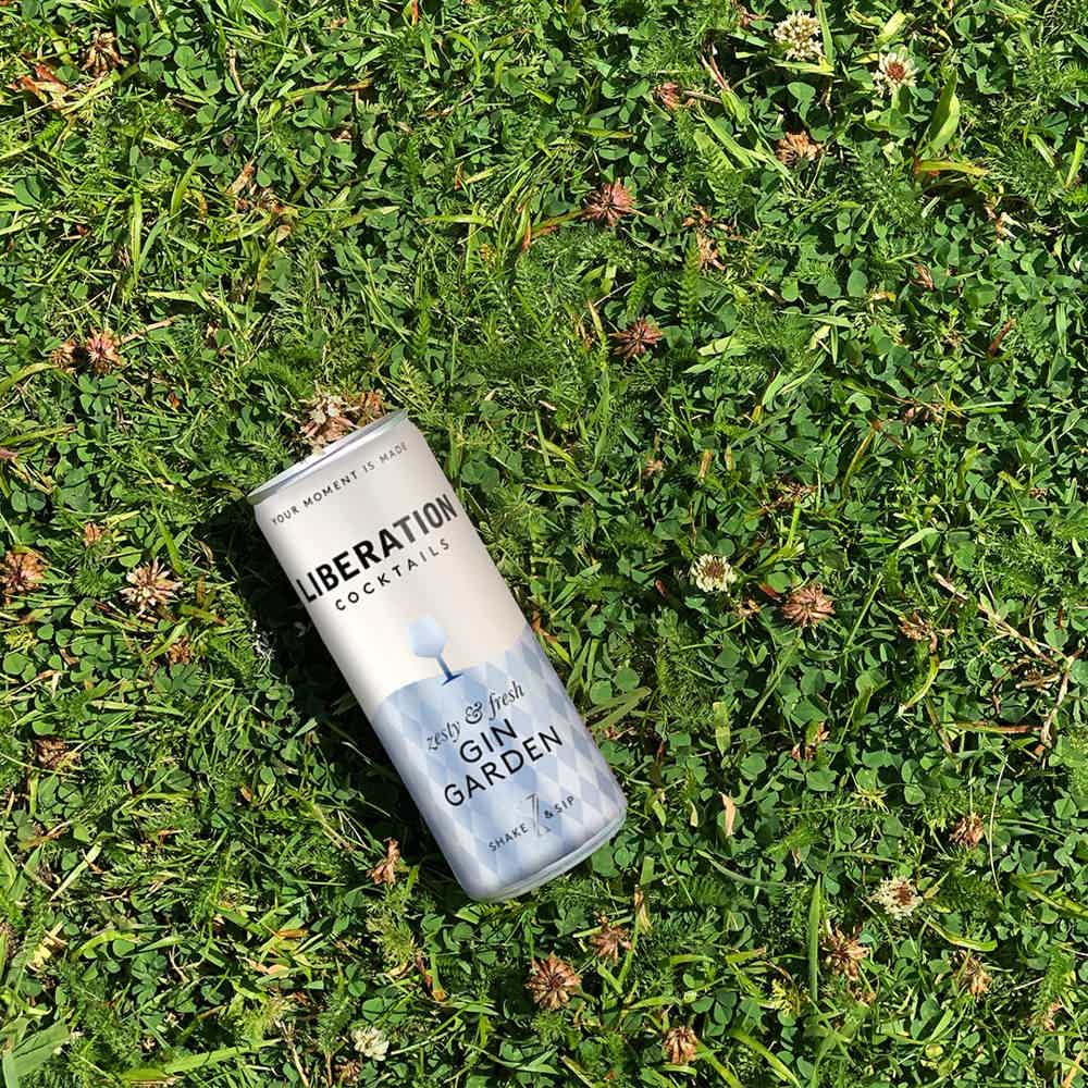 Liberation Gin Garden 8.0% 0.2L, Spirits