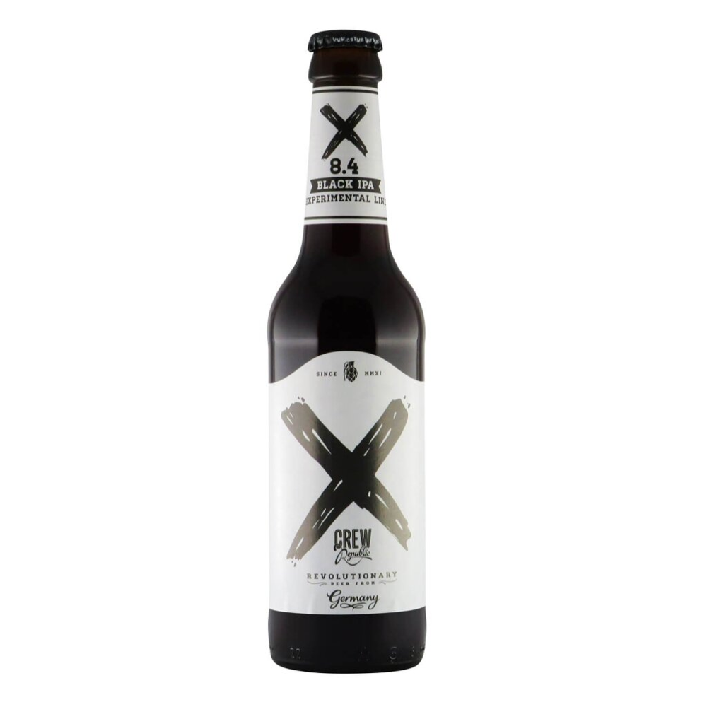 Crew Republic X 8.4 Black IPA 0,33l 6.2% 0.33L, Beer