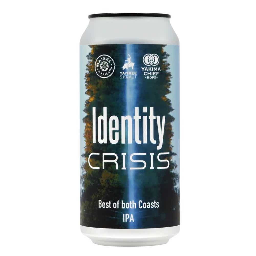 Yankee & Kraut Identity Crisis Best Of Both Coasts IPA 0,44l 6.5% 0.44L, Beer