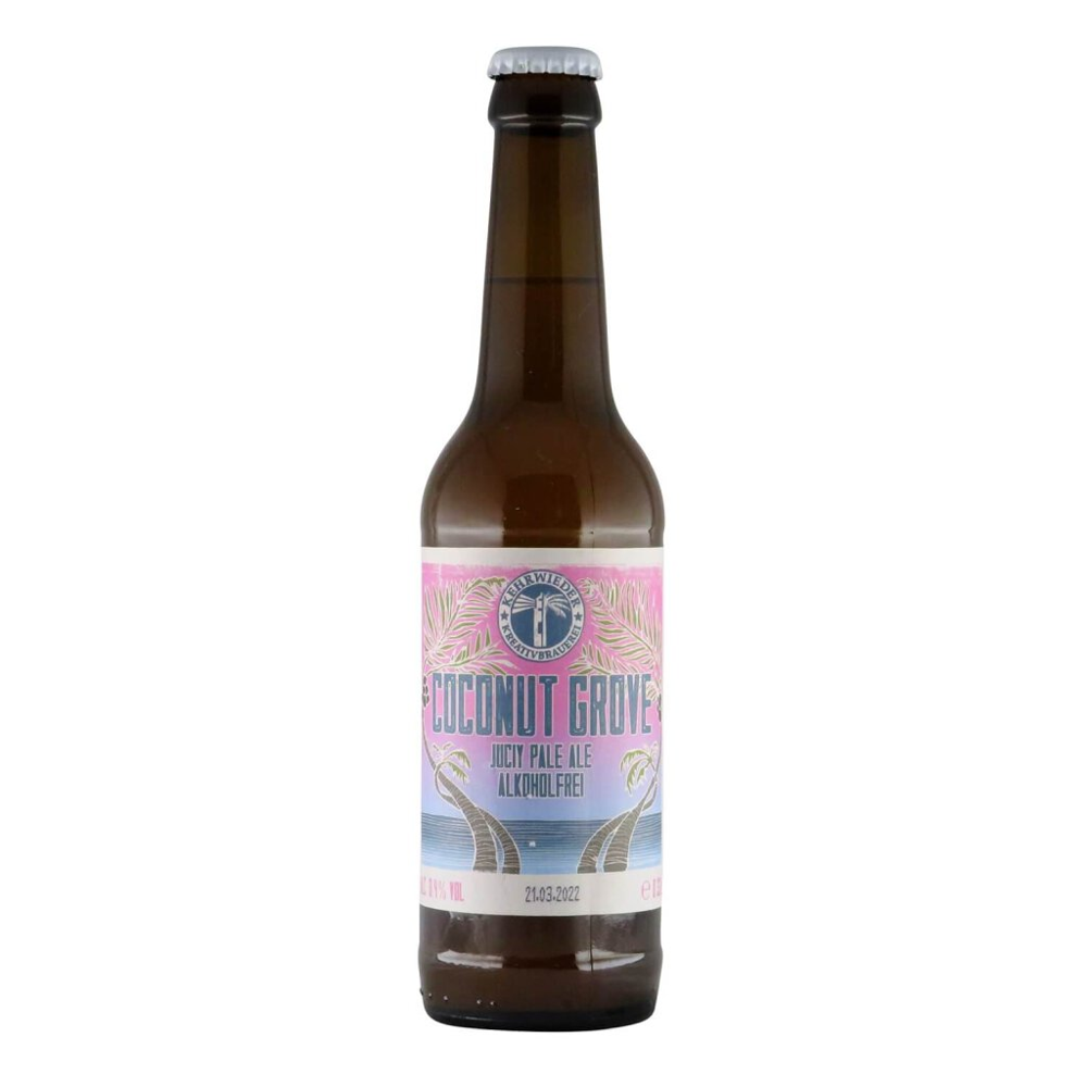 Kehrwieder Coconut Grove Hazy Pale Ale alkoholfrei 0,33l 0.4% 0.33L, Beer