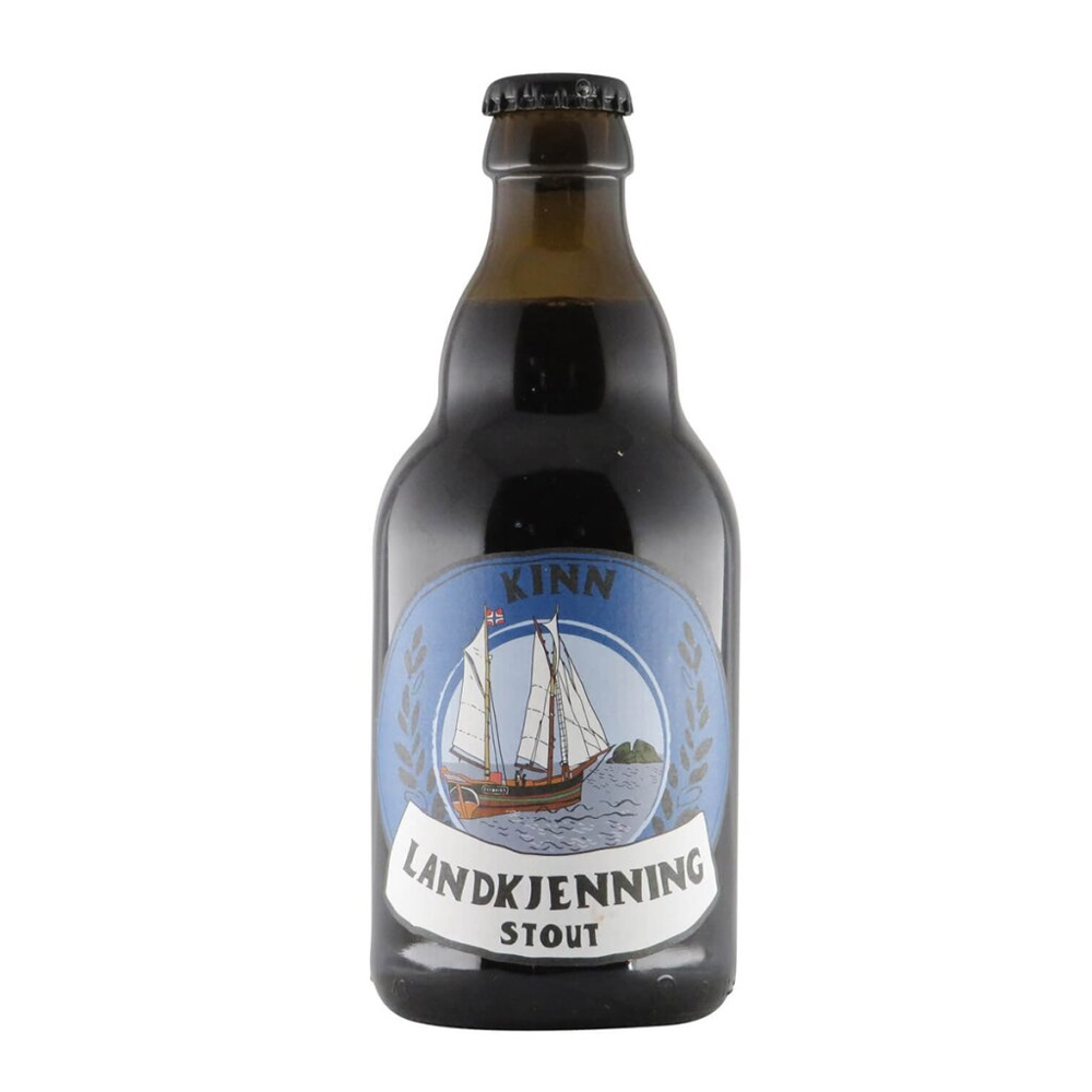 Kinn Landkjenning Stout 0,33l 4.5% 0.33L, Beer