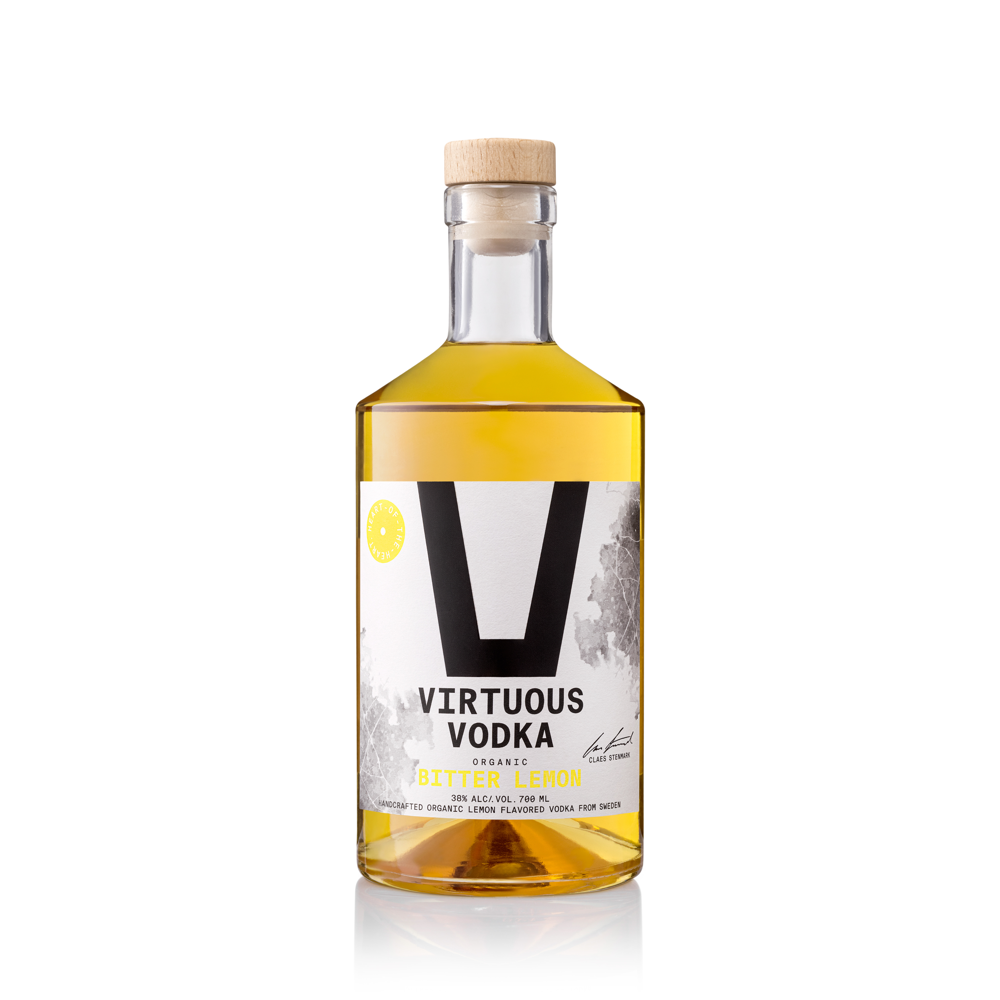 Virtuous Vodka Bitter Lemon 38.0% 0.7L, Spirits