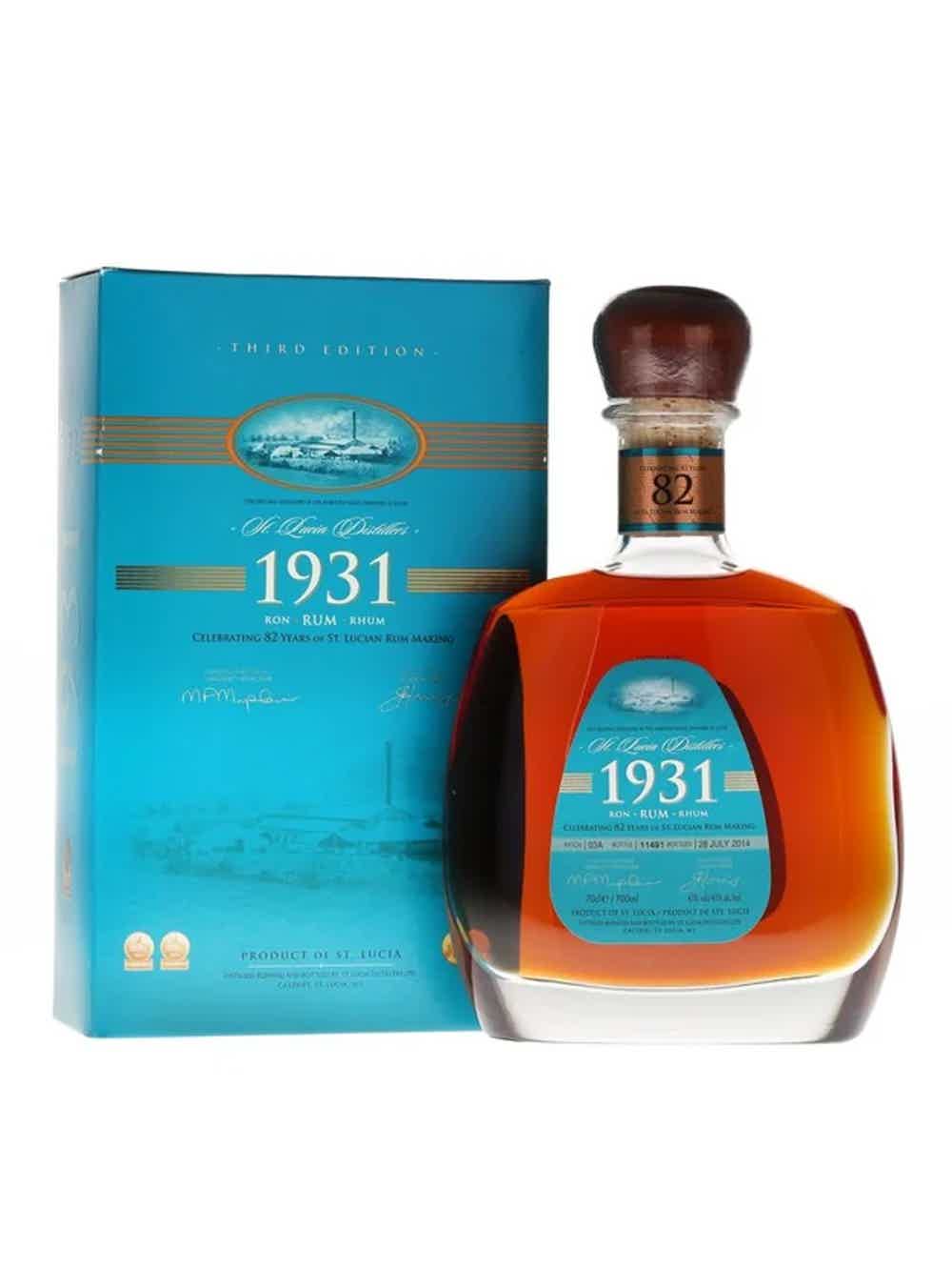 Chairman's Reserve 1931 3rd Edition 43.0% 0.7L, Spirits