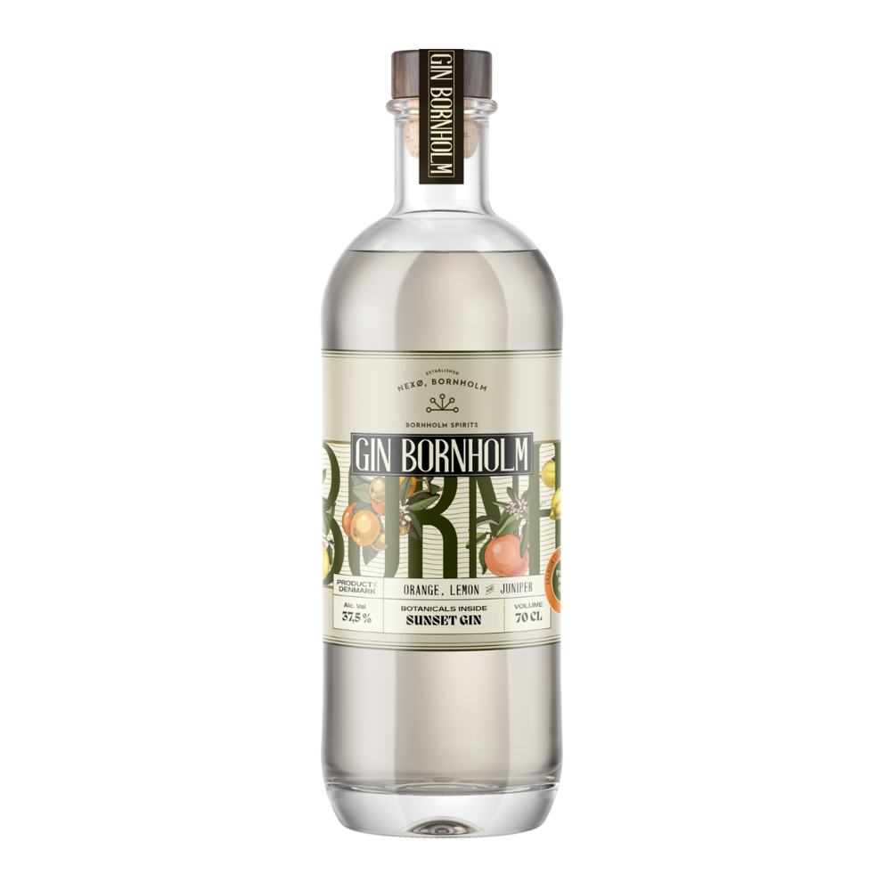 Gin Bornholm Sunset 37.5% 0.7L, Spirits