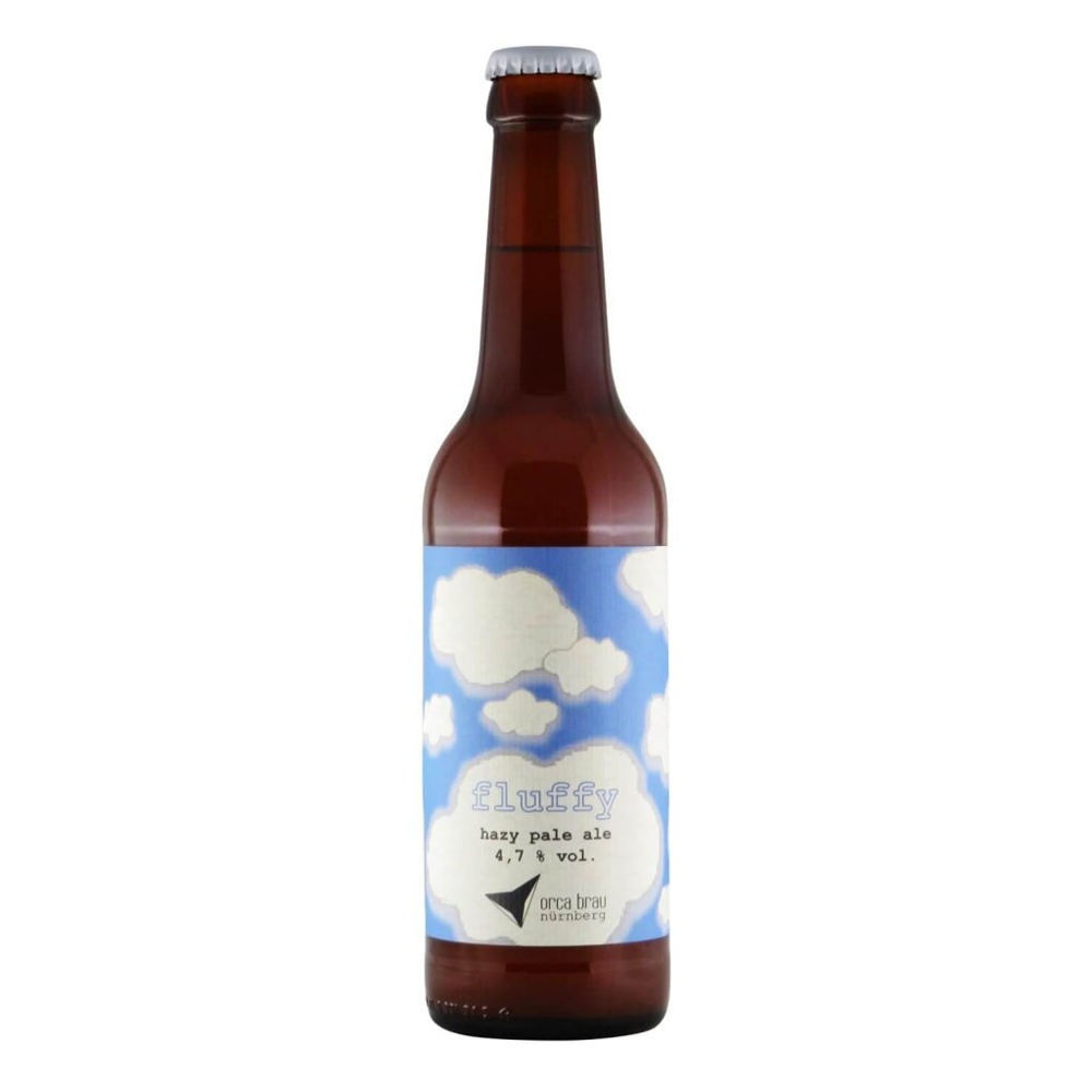 Orca Brau Fluffy Hazy Pale Ale 0,33l 4.7% 0.33L, Beer