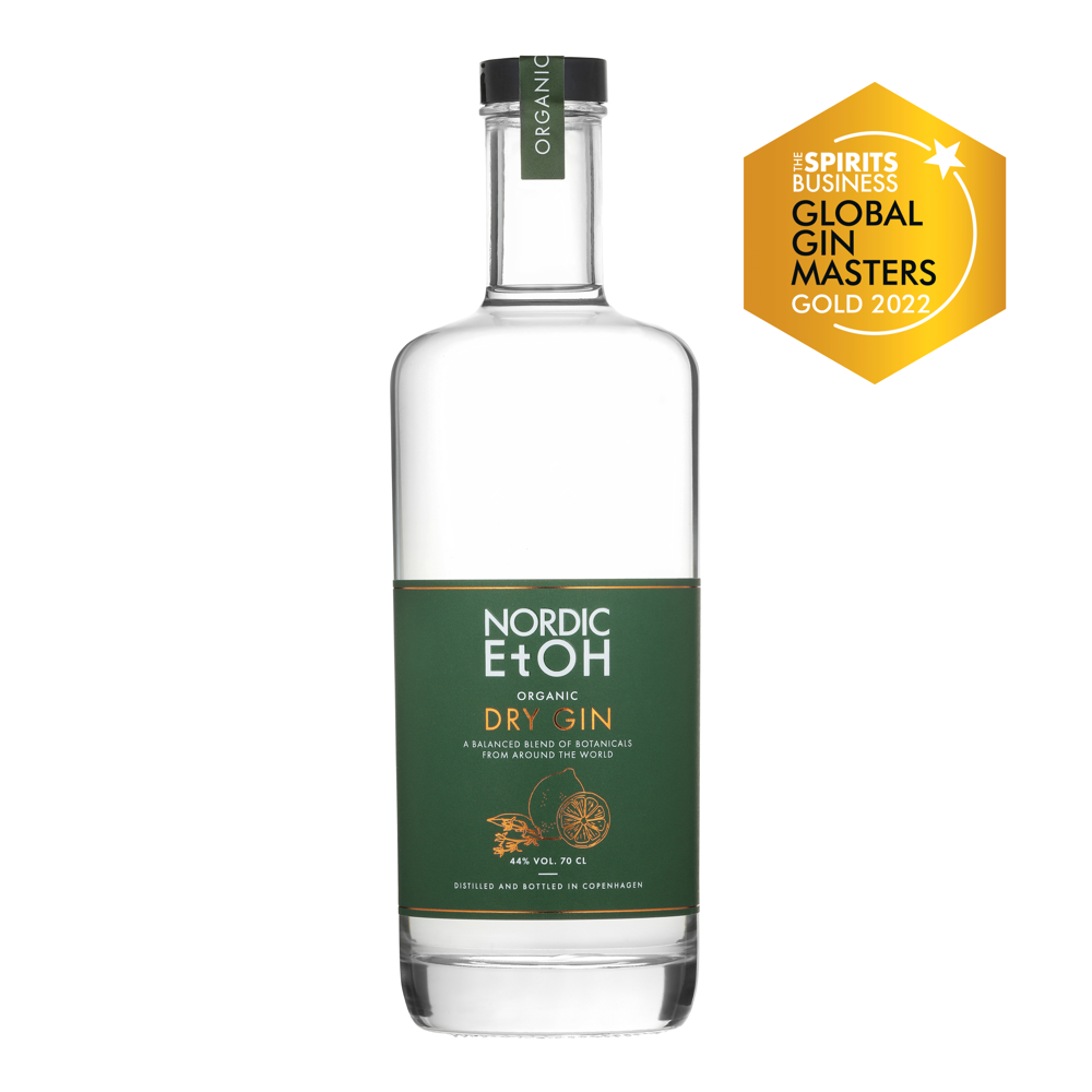 Nordic EtOH Organic Dry Gin Green Edition 44.0% 0.7L, Spirits