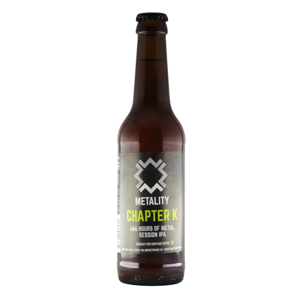 Hopfenstopfer Metality Chapter K Session IPA 0,33l 4.5% 0.33L, Beer