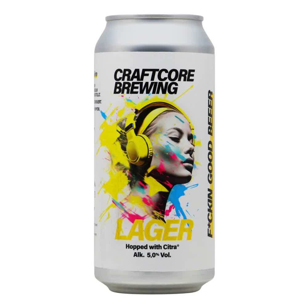 Craftcore Brewing Lager 0,44l 5.0% 0.44L, Beer