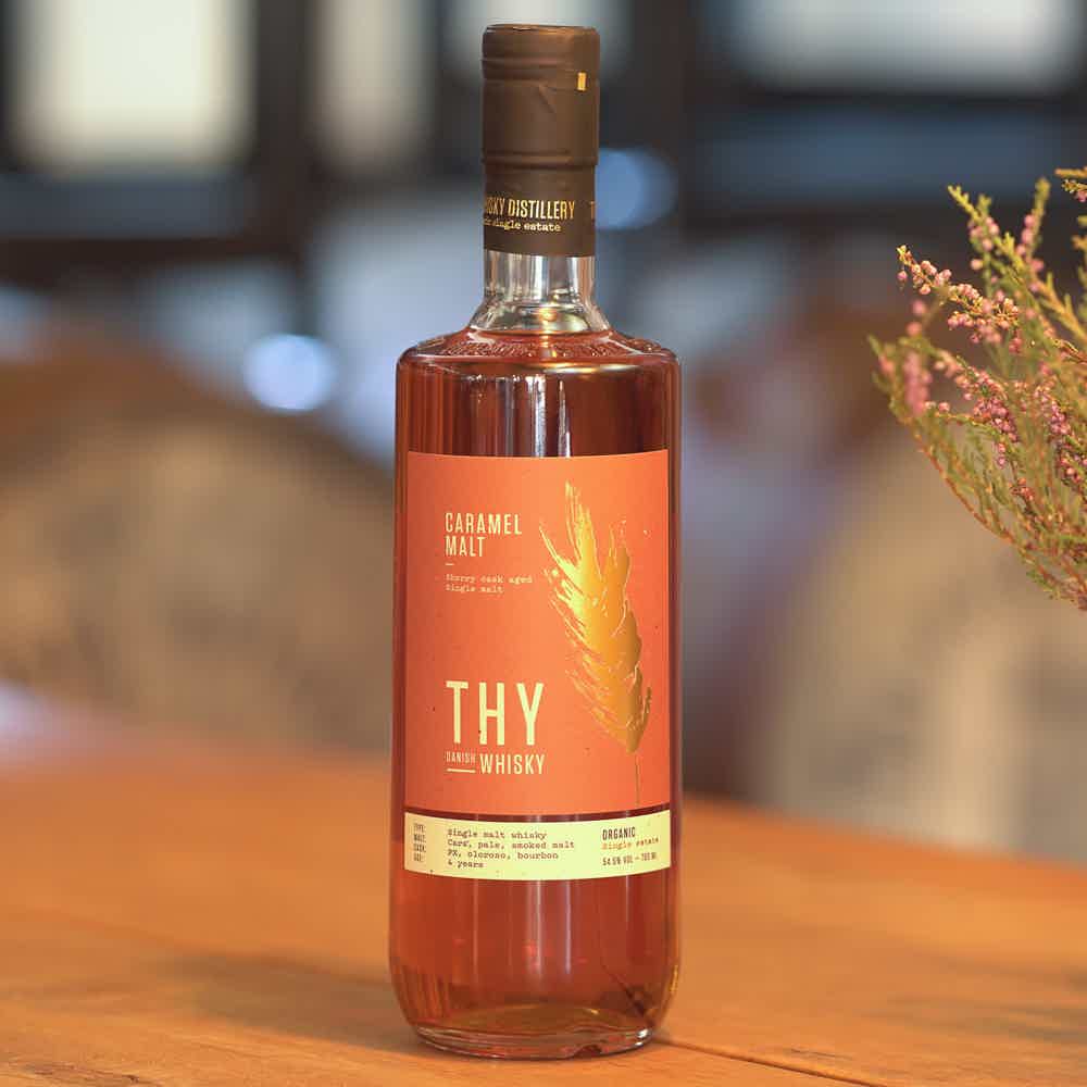 Caramel Malt 2025, single malt whisky, 54,5% vol., 70 cl., organic 54.5% 0.7L, Spirits