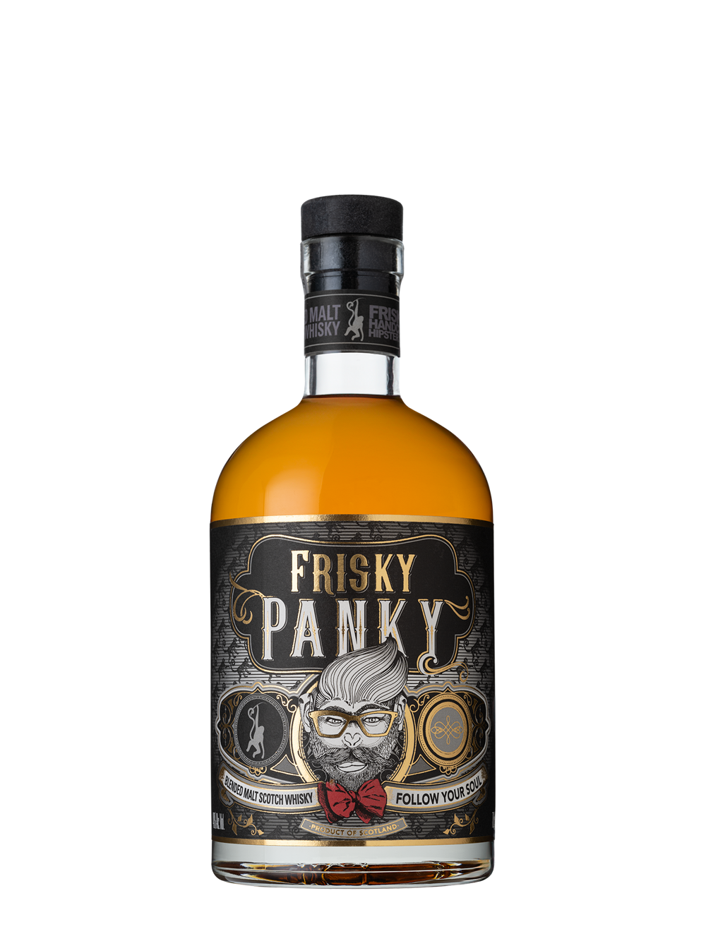 FRISKY PANKY BLENDED MALT SCOTCH WHISKY 40.0% 0.7L, Spirits