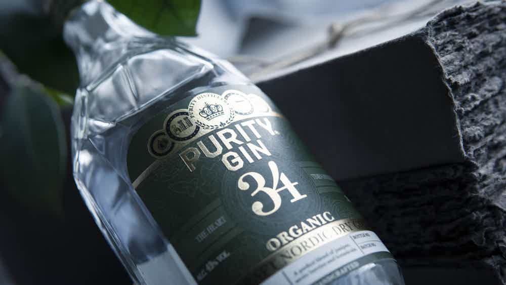 Purity London Dry Organic 34 Gin 700 ml 43.0% 0.7L, Spirits