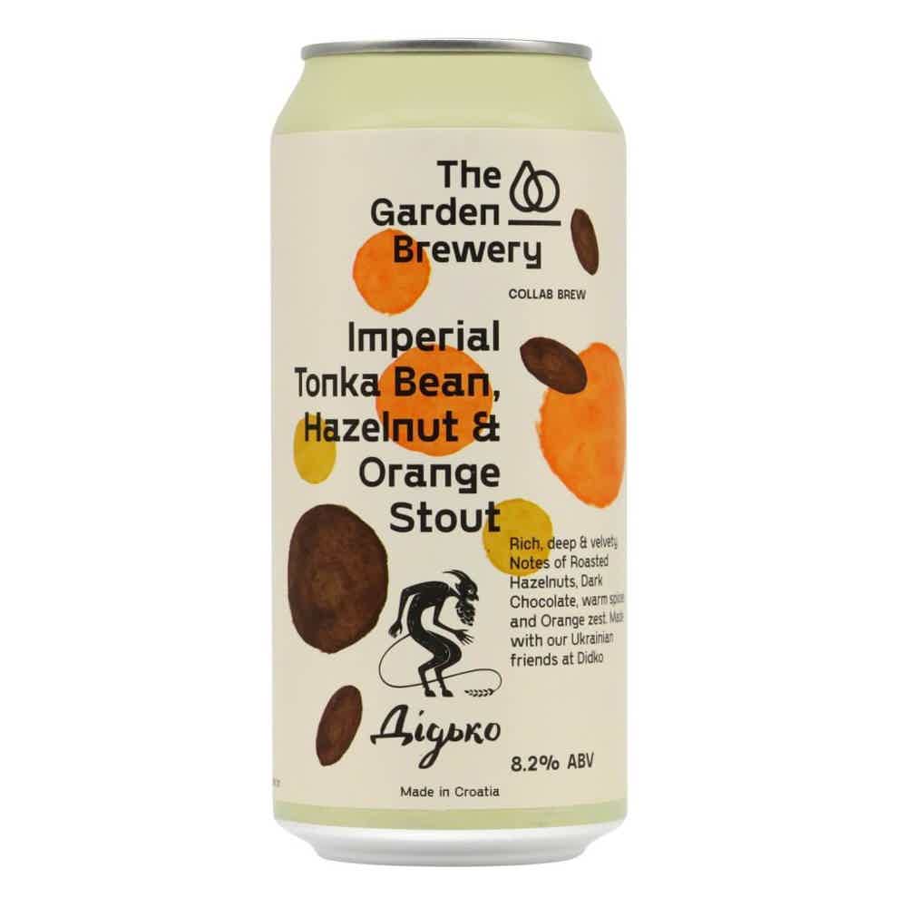 The Garden Brewery/Didko Imperial Tonka Bean, Hazelnut & Orange Stout 0,44l 8.2% 0.44L, Beer