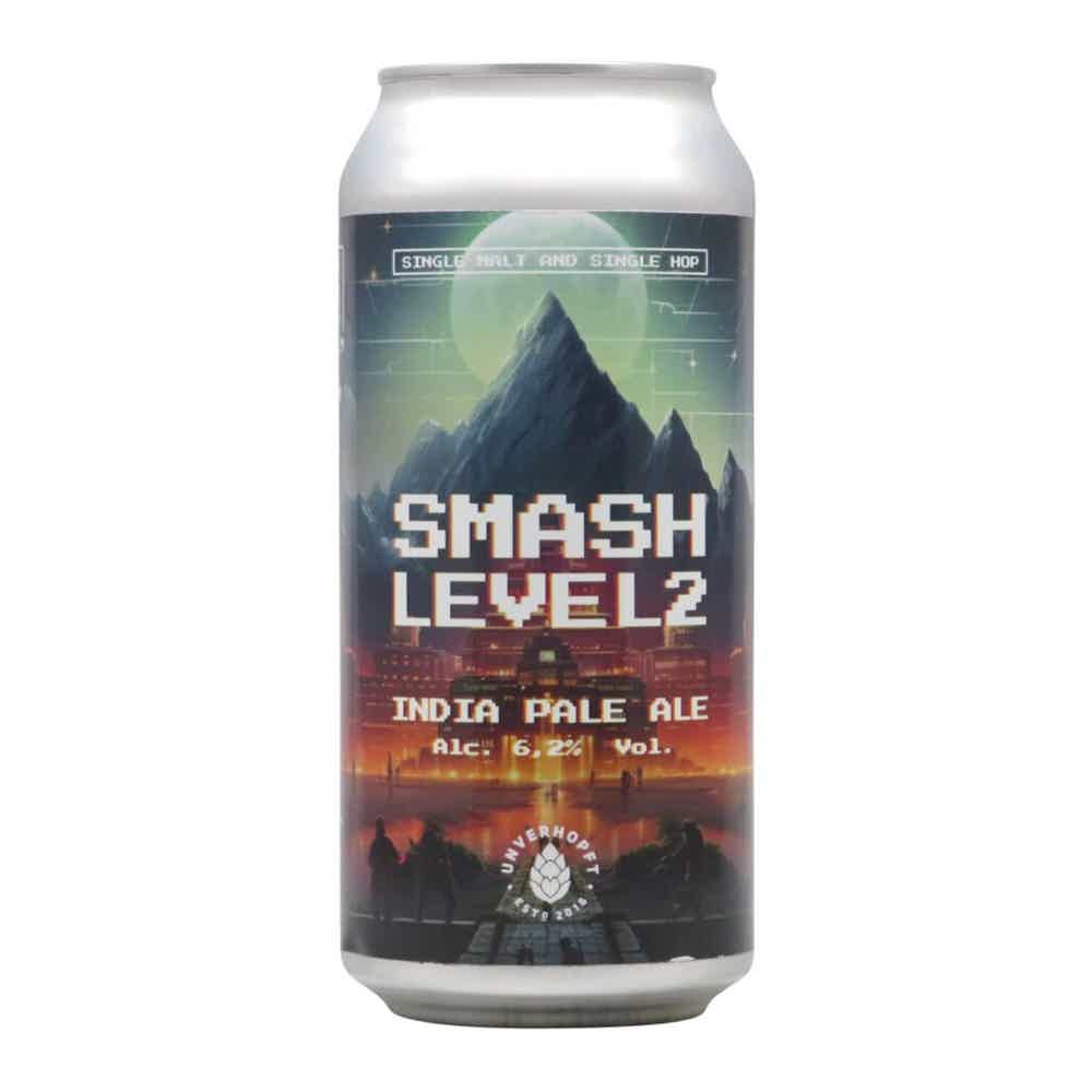 Unverhopft Smash Level 2: IPA 0,44l 6.2% 0.44L, Beer