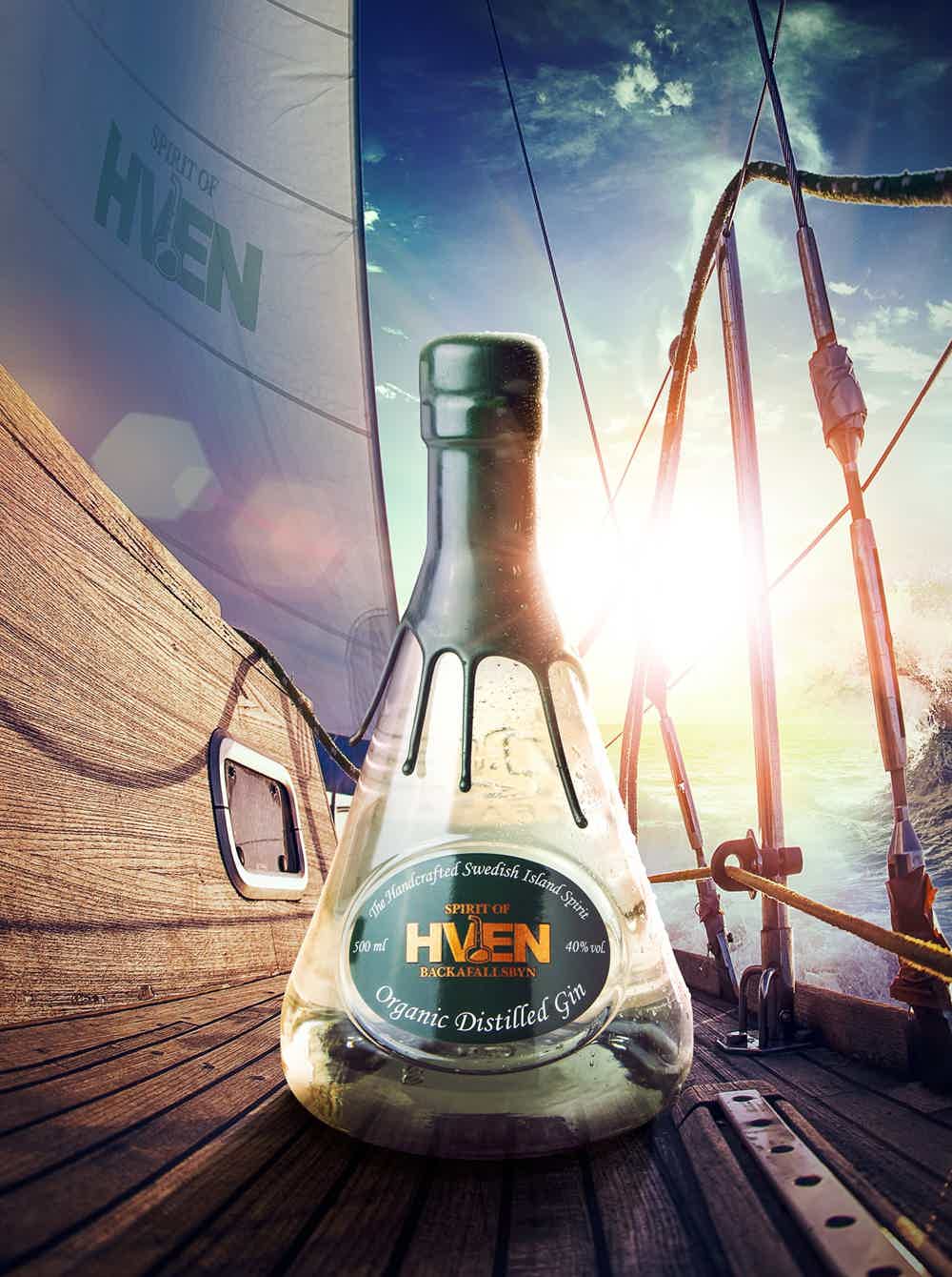 Spirit of Hven Organic Gin 40.0% 0.5L, Spirits